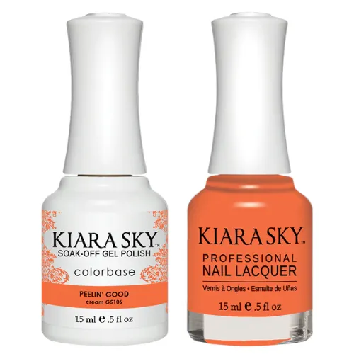 Kiara Sky All-in-One Gel   Polish Duo - 5106 Peelin' Good