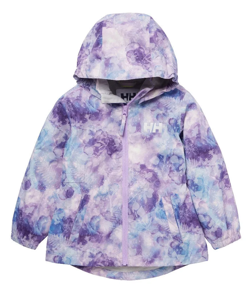 KID'S SARAH RAIN JACKET - HEATHER PRINT