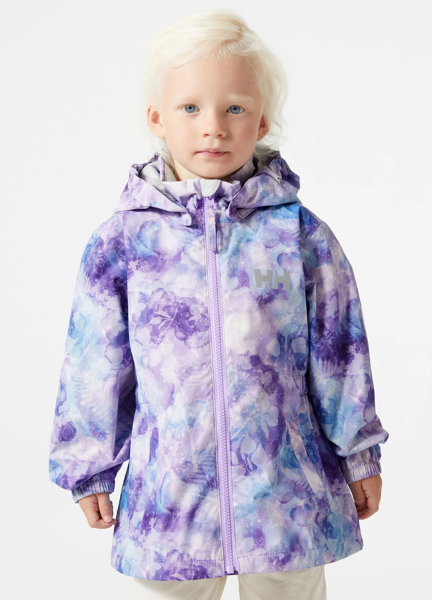 KID'S SARAH RAIN JACKET - HEATHER PRINT