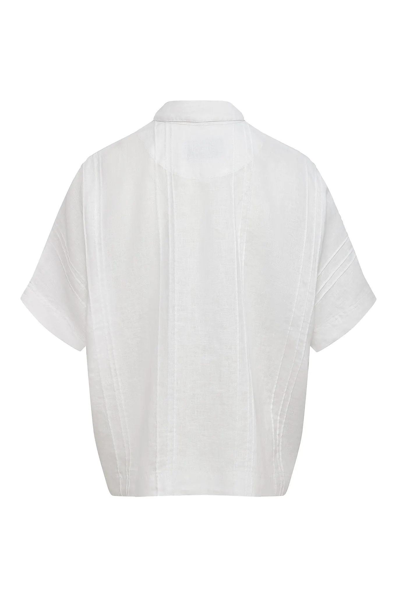 Kimono Linen Shirt White