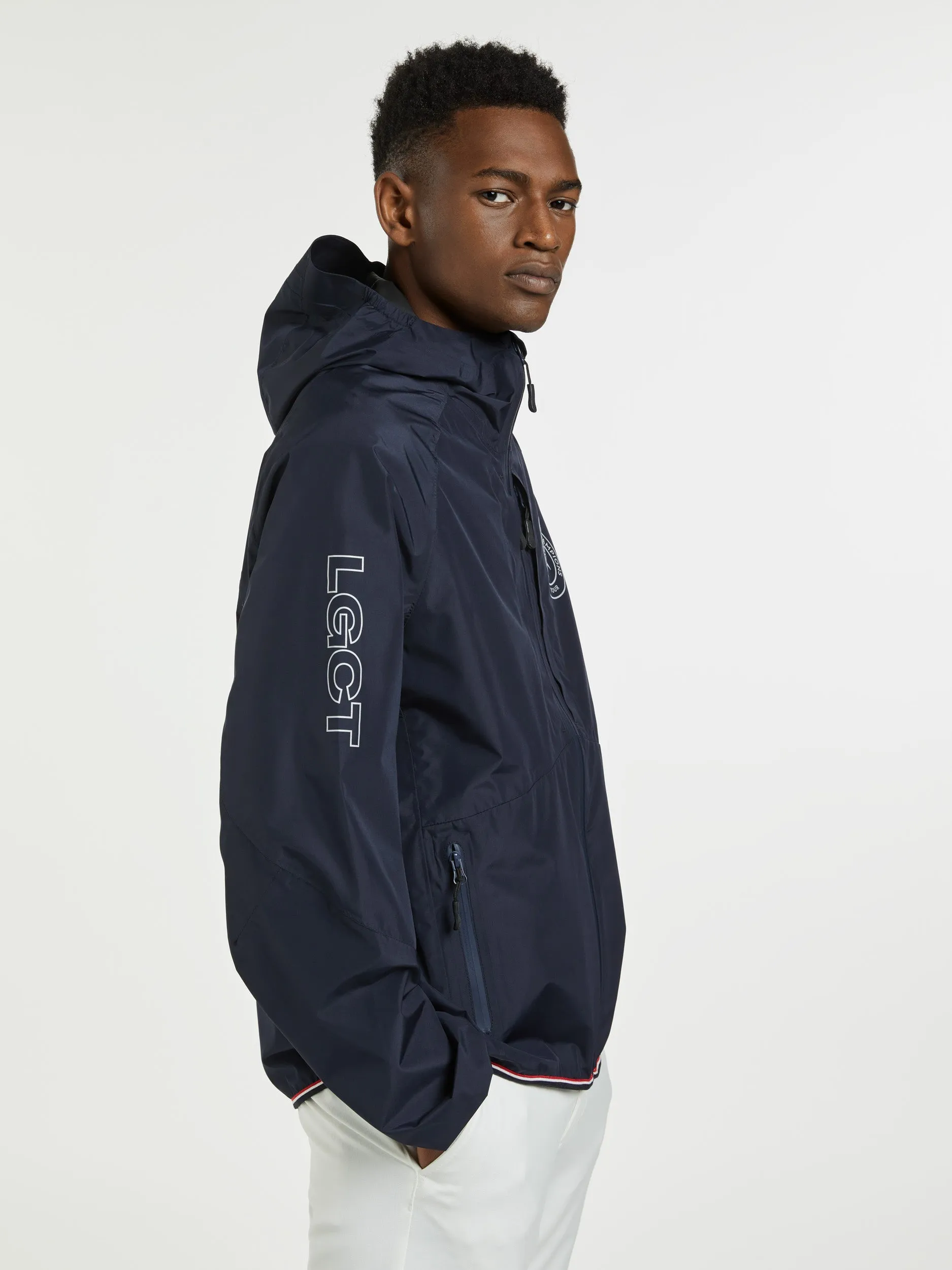 LGCT Essentials Unisex Rain Jacket - Navy Blue