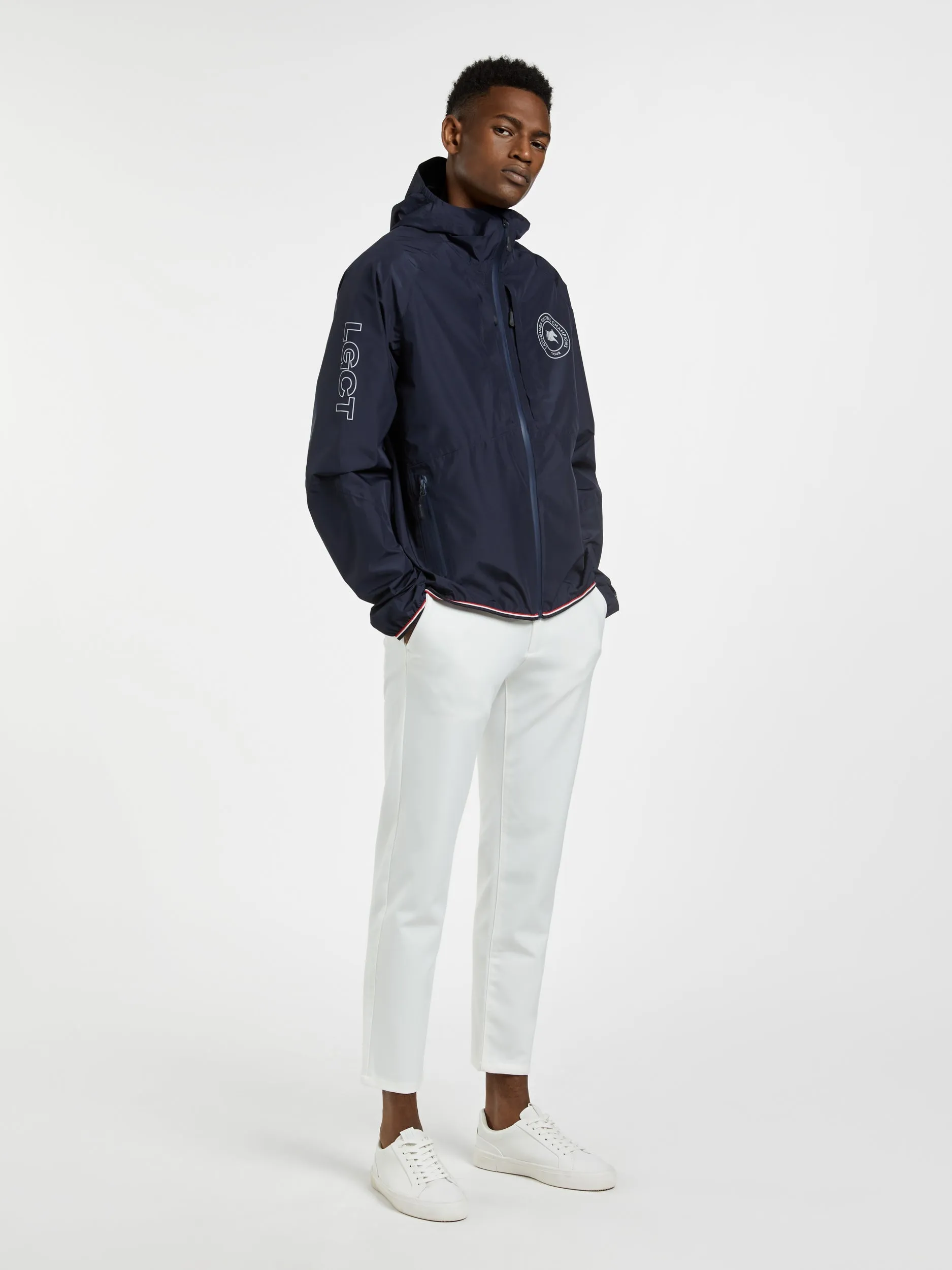 LGCT Essentials Unisex Rain Jacket - Navy Blue