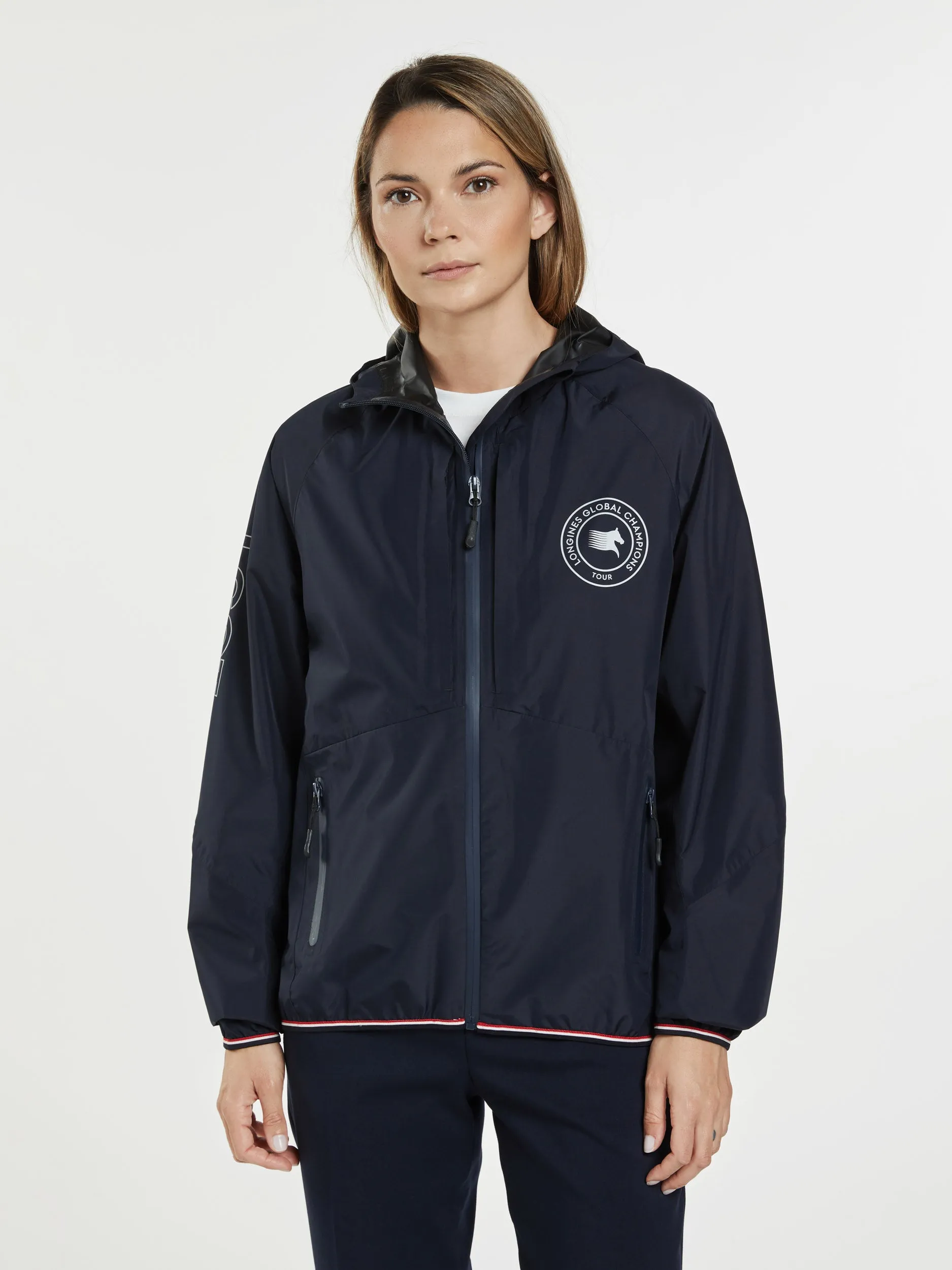 LGCT Essentials Unisex Rain Jacket - Navy Blue