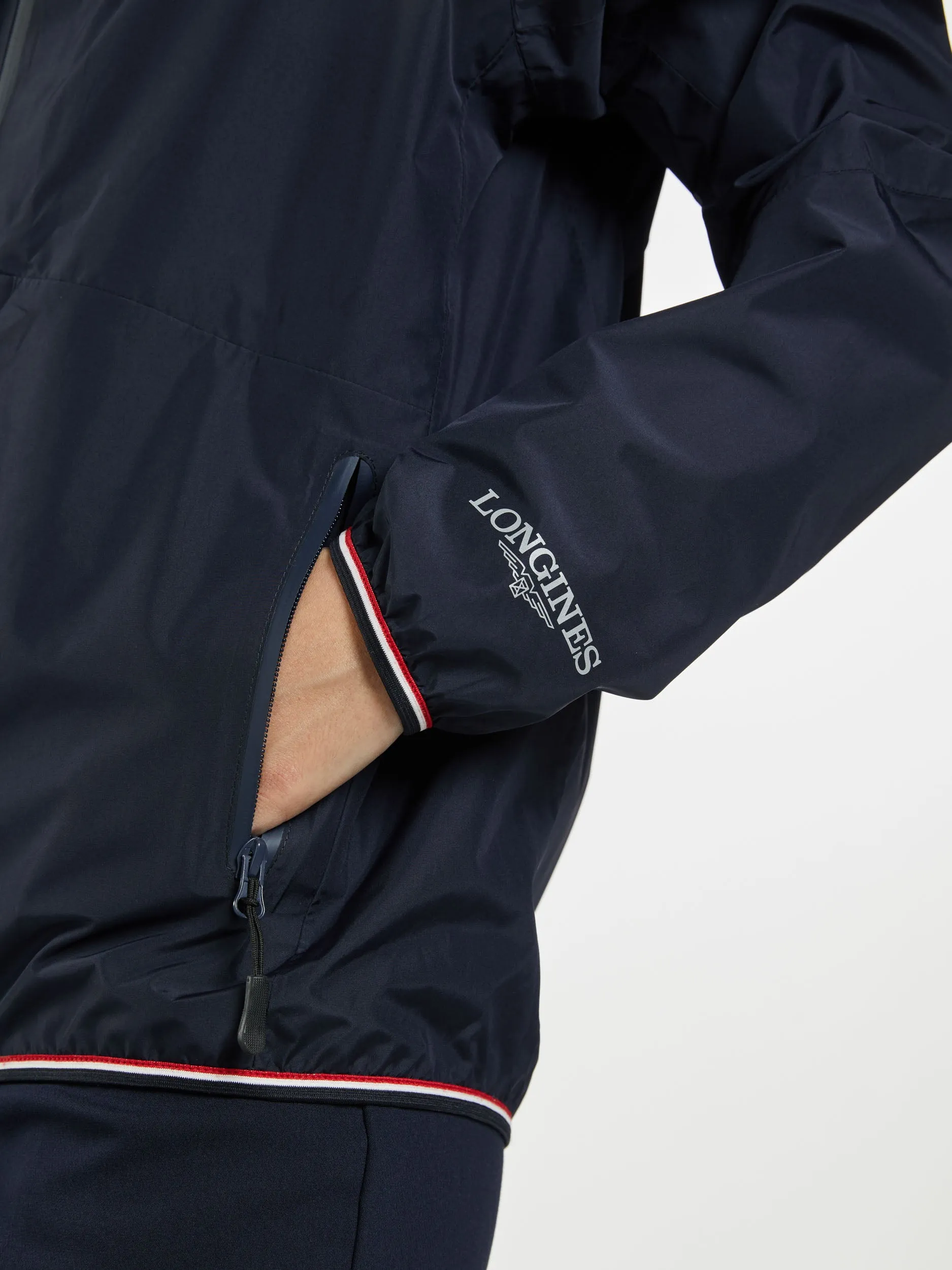 LGCT Essentials Unisex Rain Jacket - Navy Blue