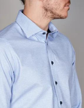 Long Sleeve Business Shirt - Cornflower Blue