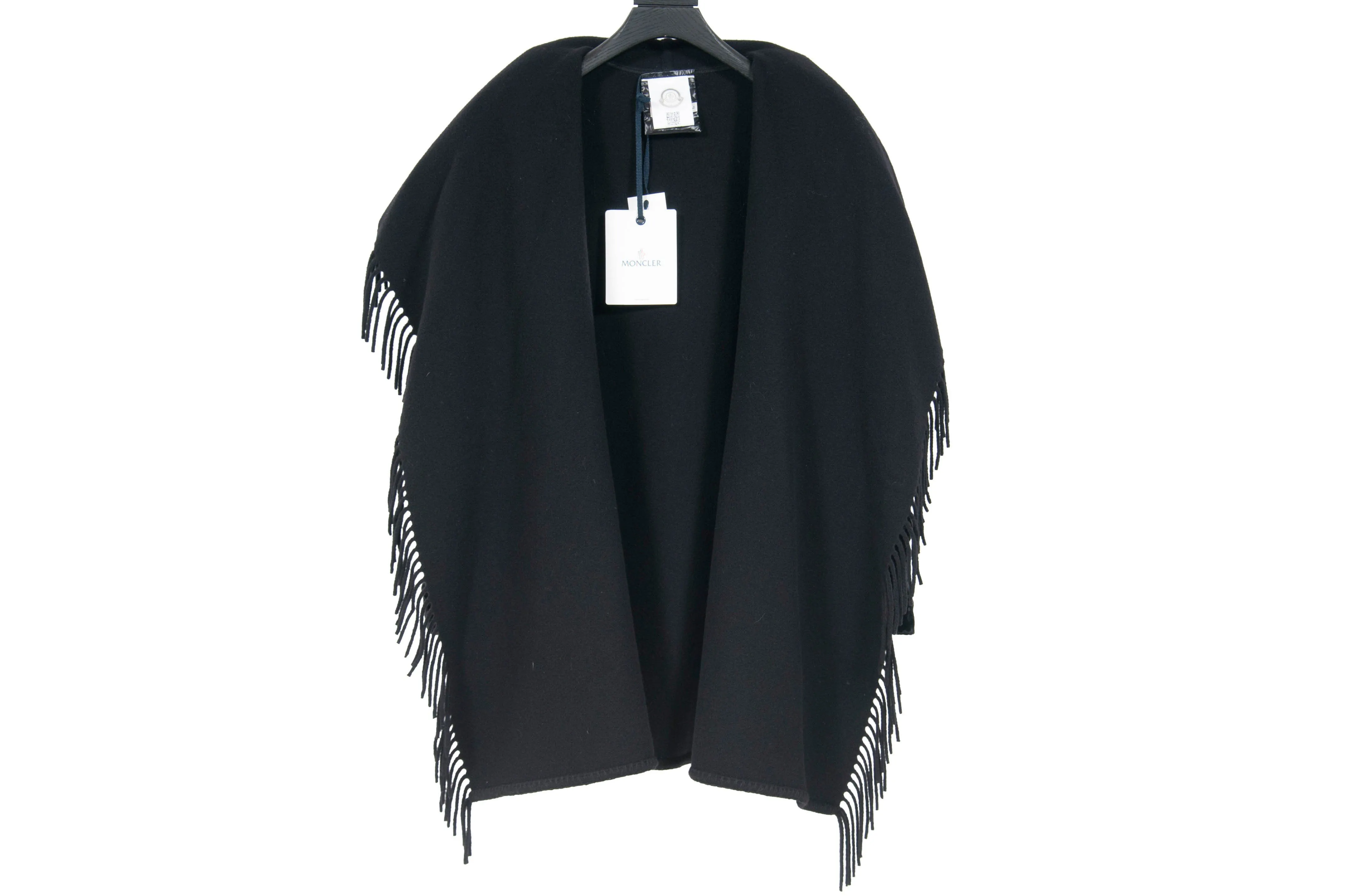 Mantella Fringed Quilted Velvet Coat