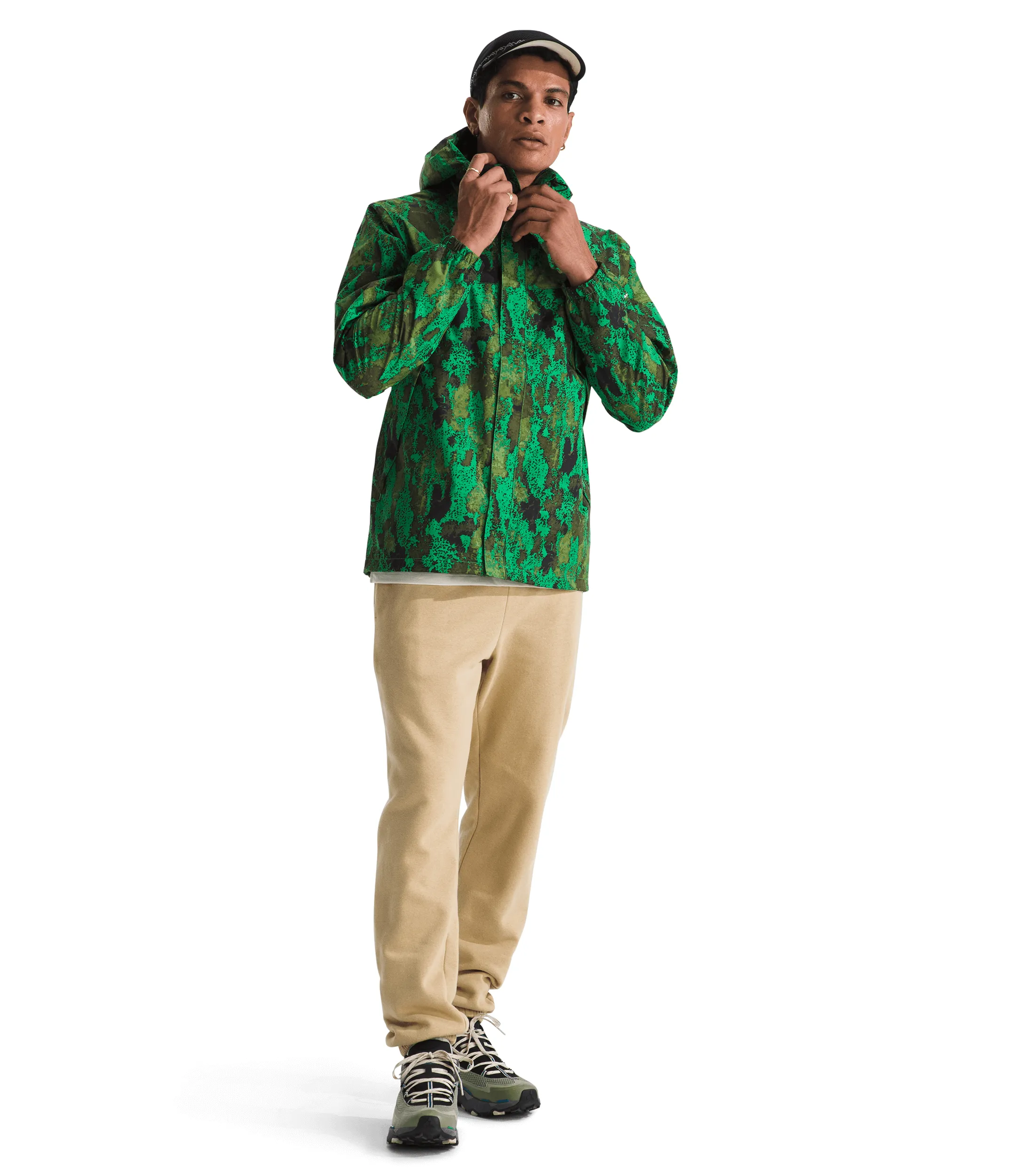 Men's BIG Antora Jacket - Optic Emerald Generative Camo