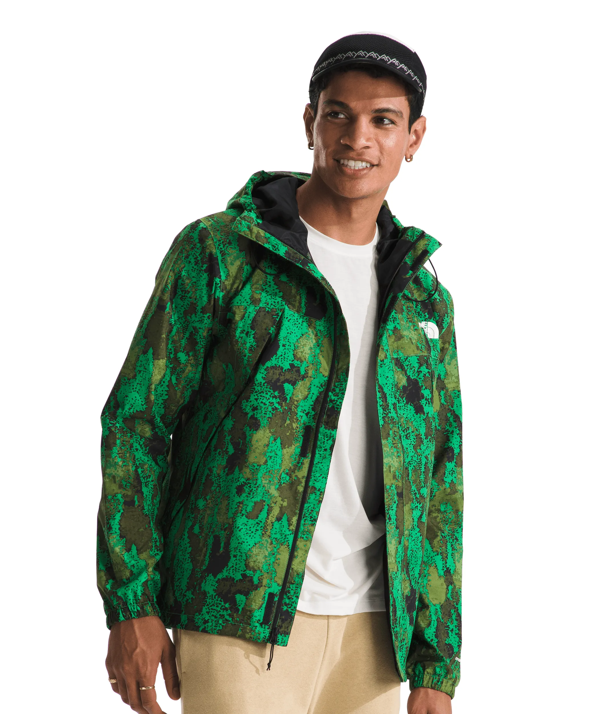 Men's BIG Antora Jacket - Optic Emerald Generative Camo