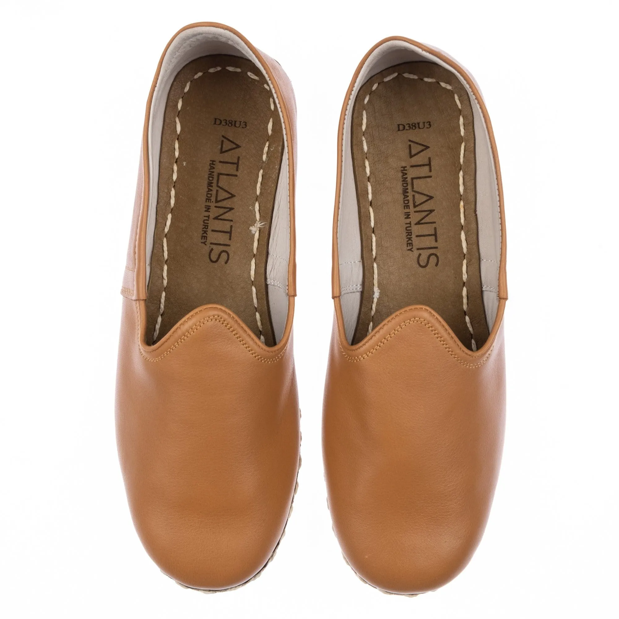 Men's Coconut Brown Slip On Shoes