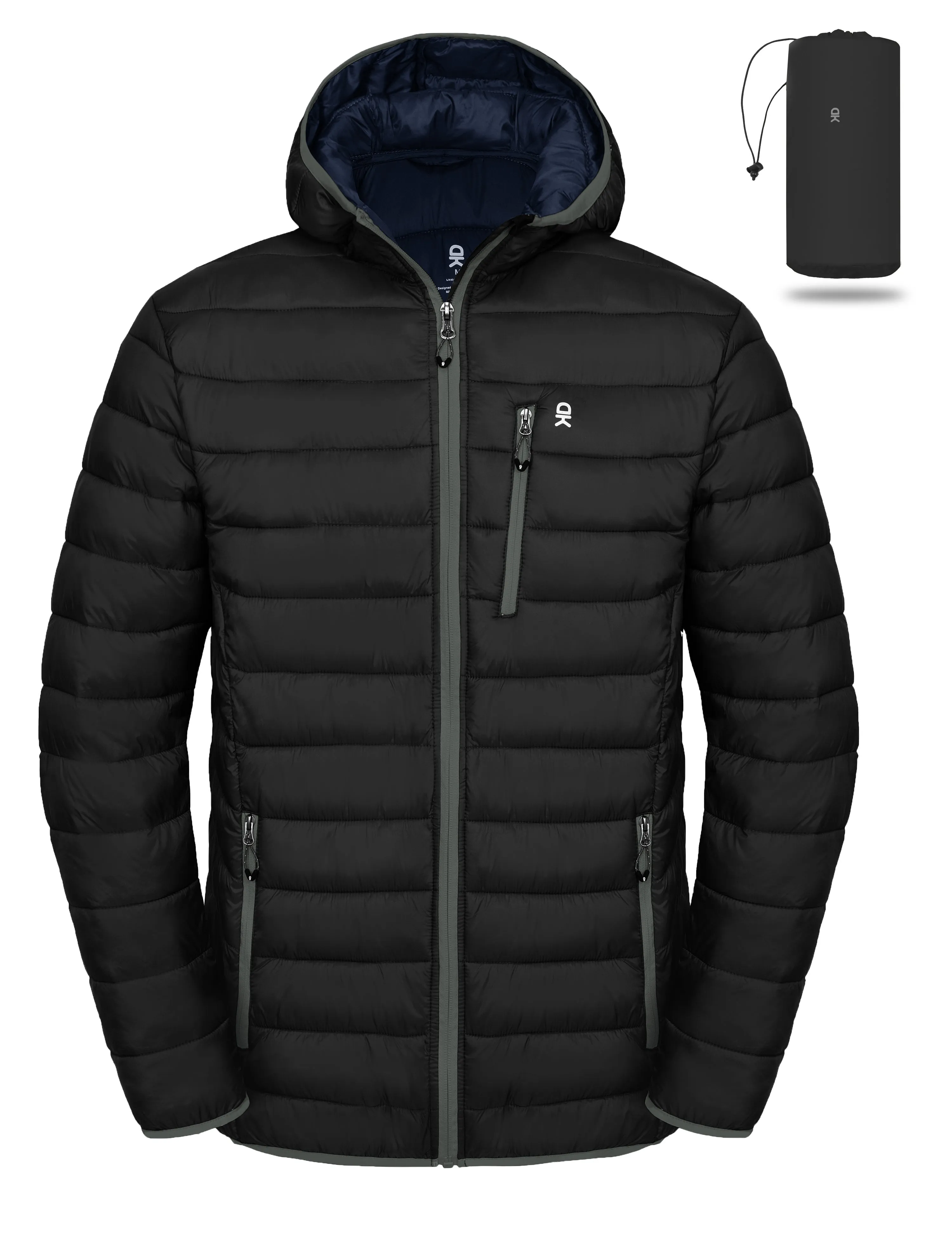 Men's Packable Lightweight Puffer Jacket