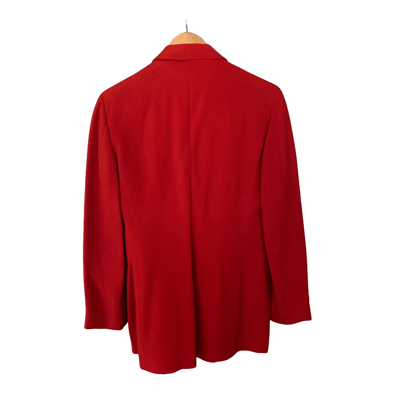 Moschino Cheap and Chic Double Breasted Jacket Red UK Size 14