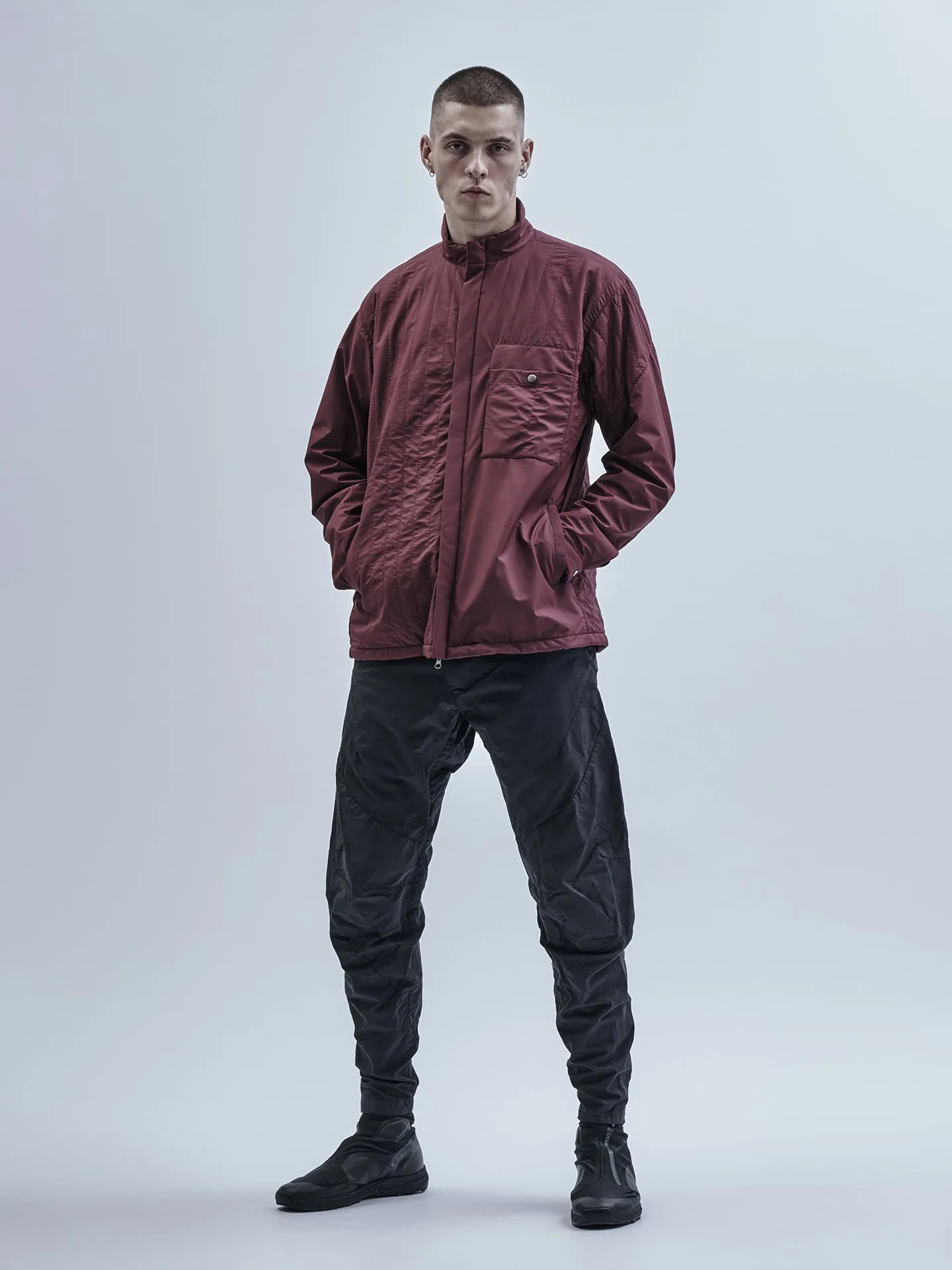 nahien insulator jacket burgundy