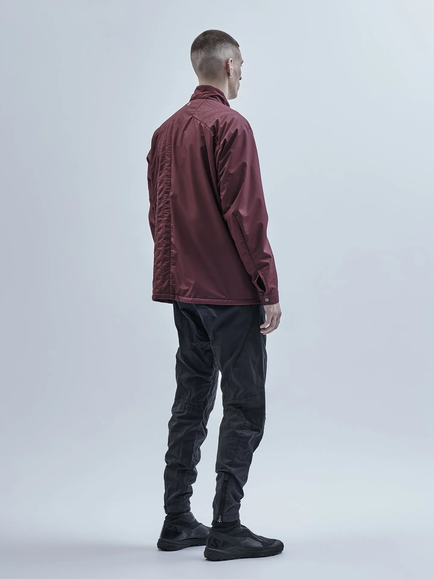 nahien insulator jacket burgundy