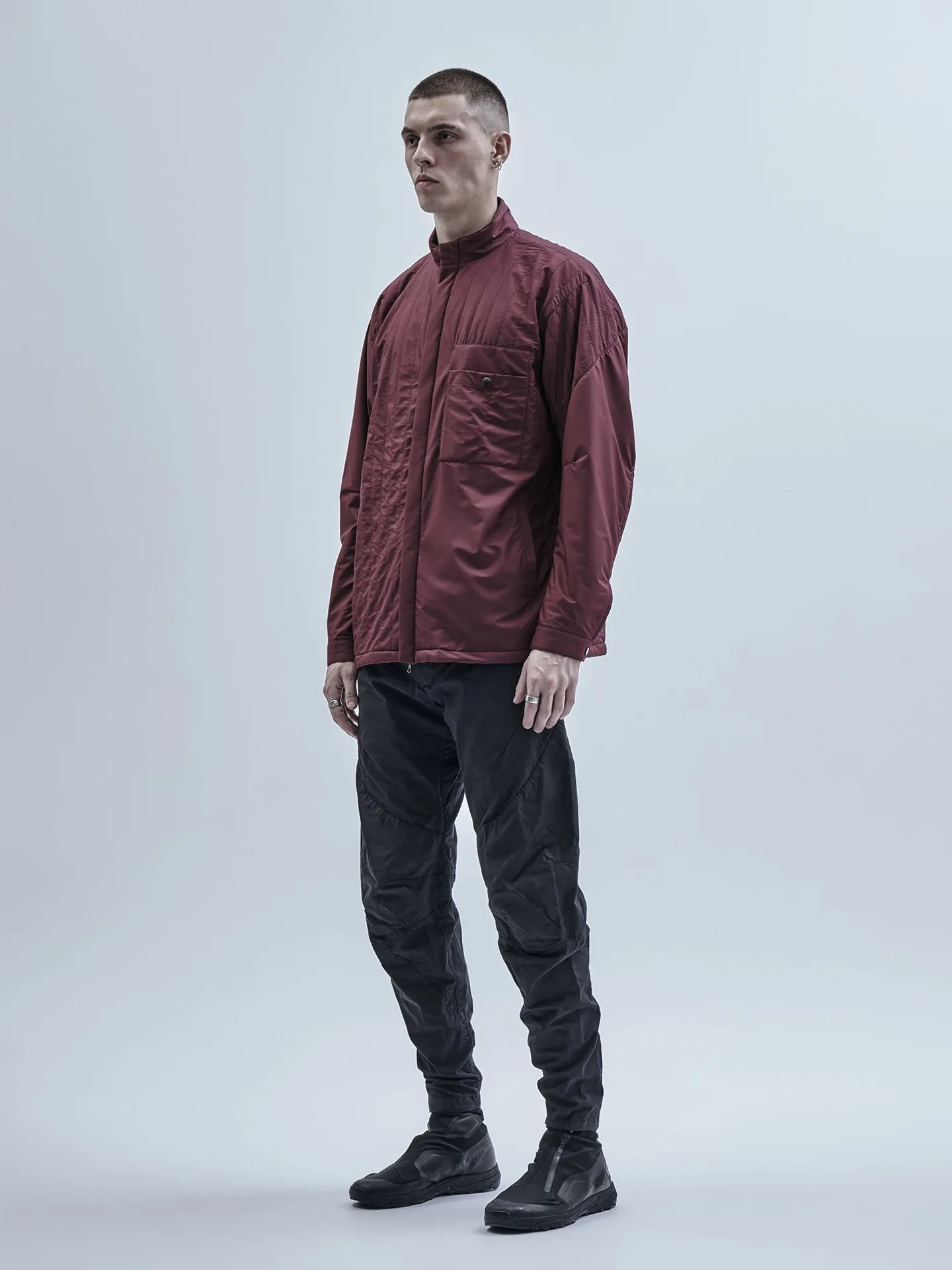 nahien insulator jacket burgundy