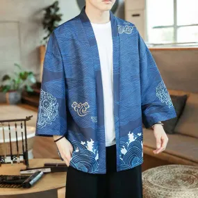 Navy Blue Haori