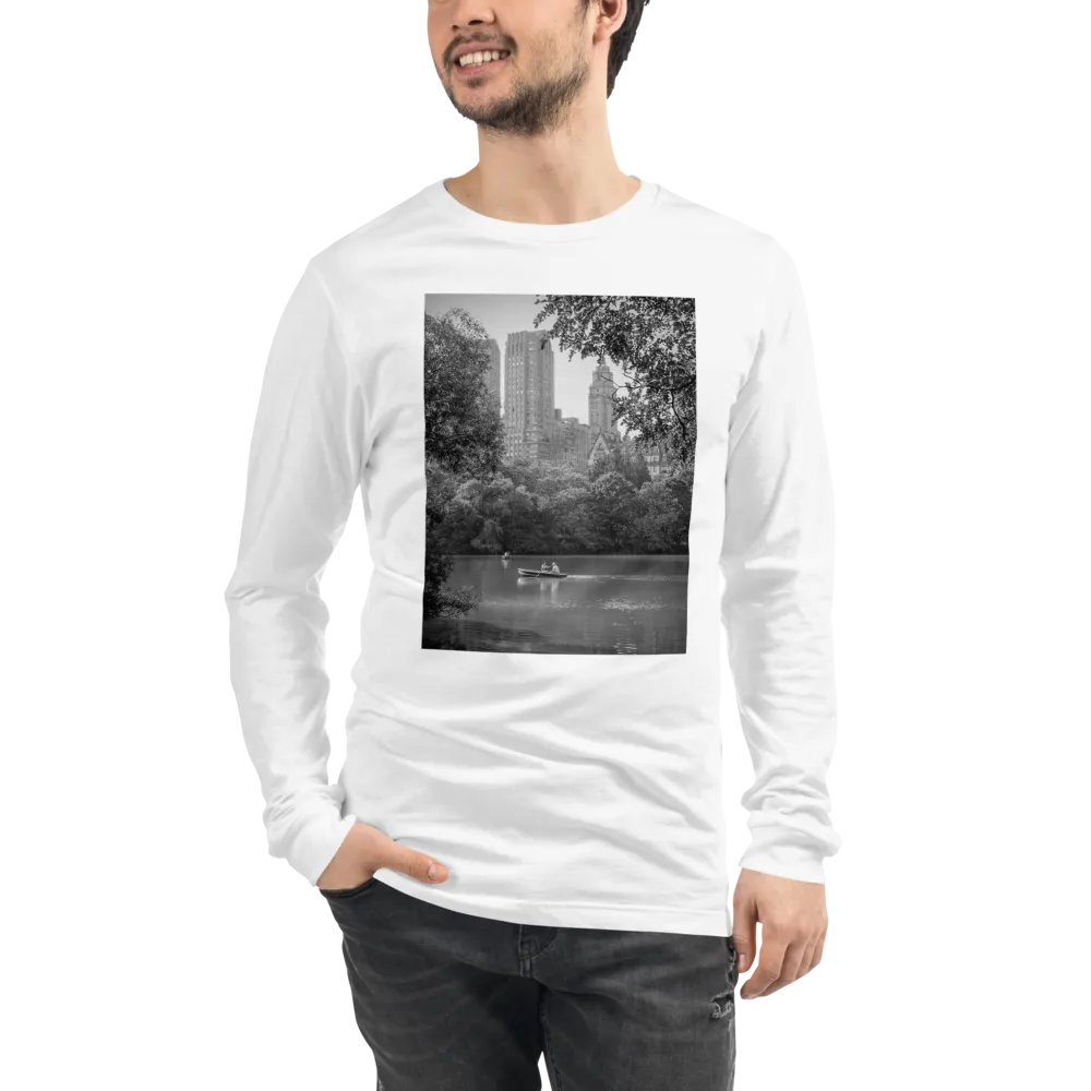 New York Park Crew neck Long Sleeve Tee