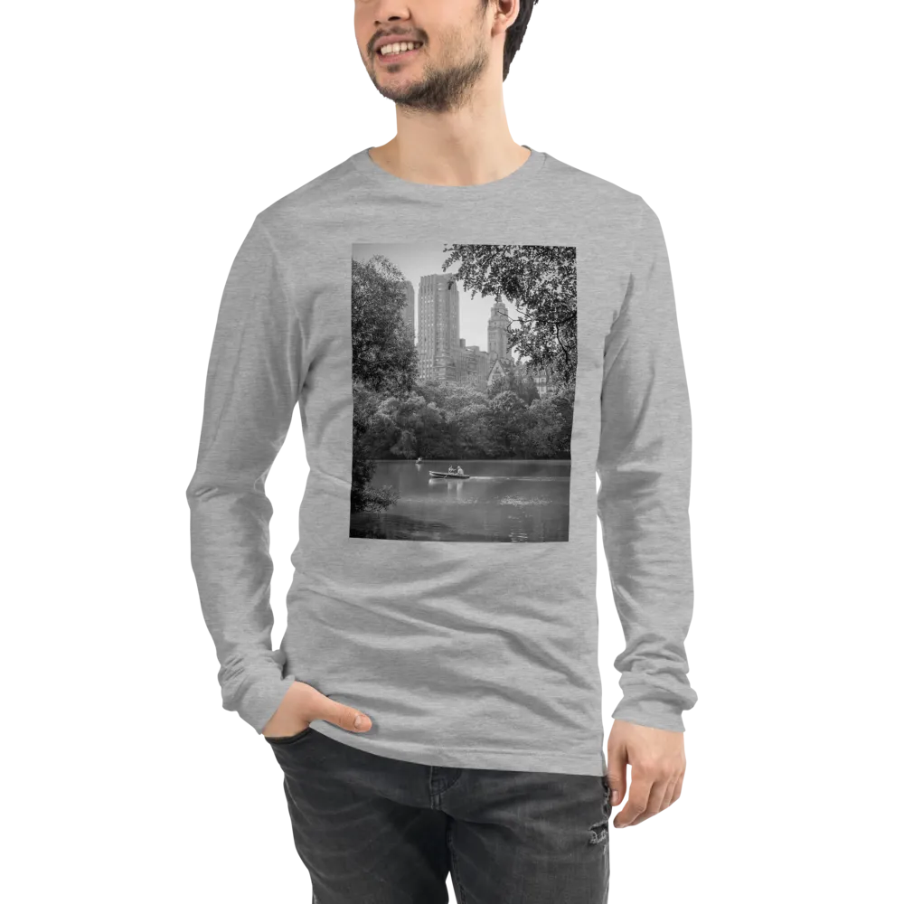 New York Park Crew neck Long Sleeve Tee