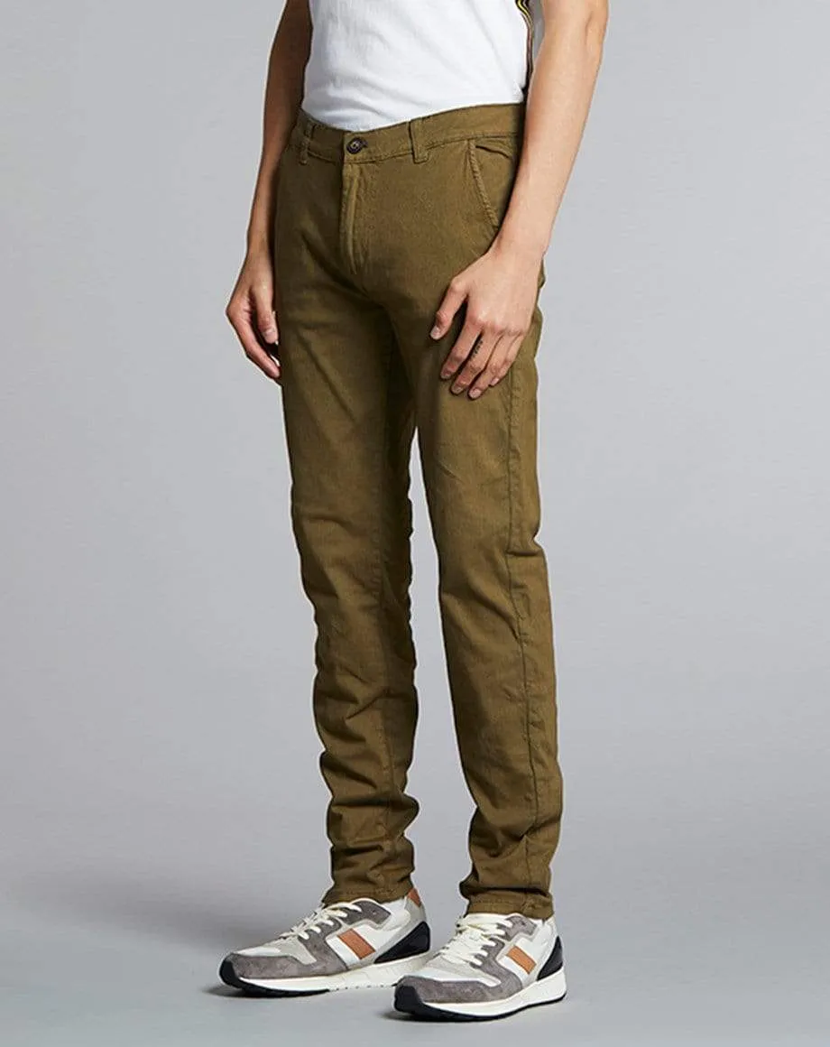 Patron Basic Stretch Mens Chinos | Khaki