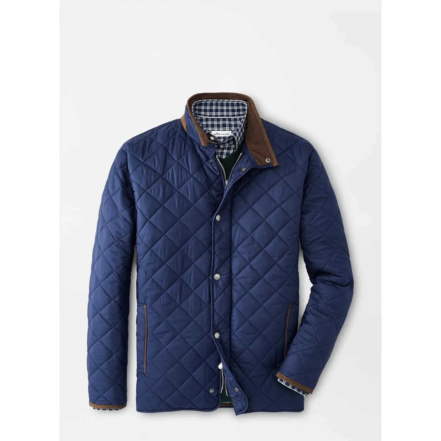 Peter Millar Suffolk Quilted Travel Coat (4 Colors)