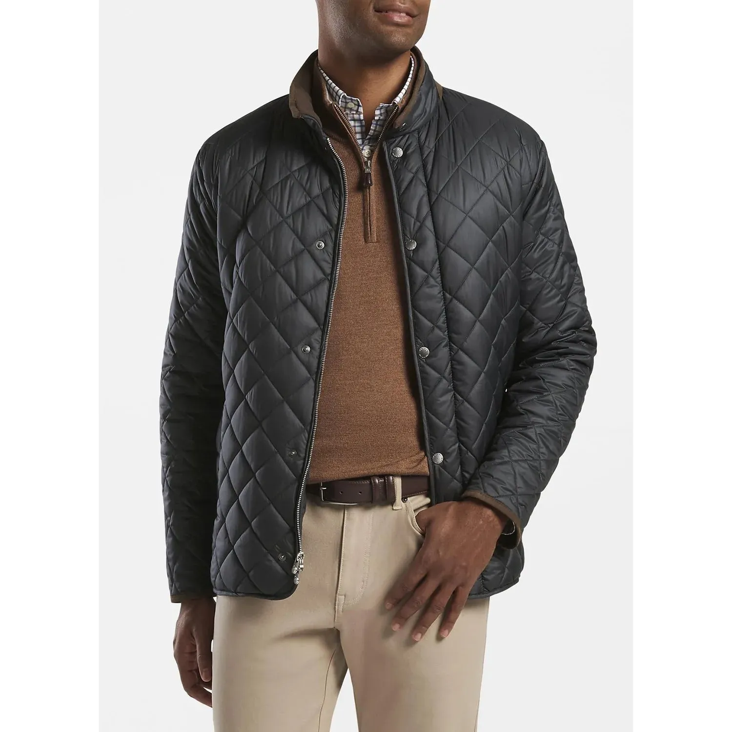 Peter Millar Suffolk Quilted Travel Coat (4 Colors)