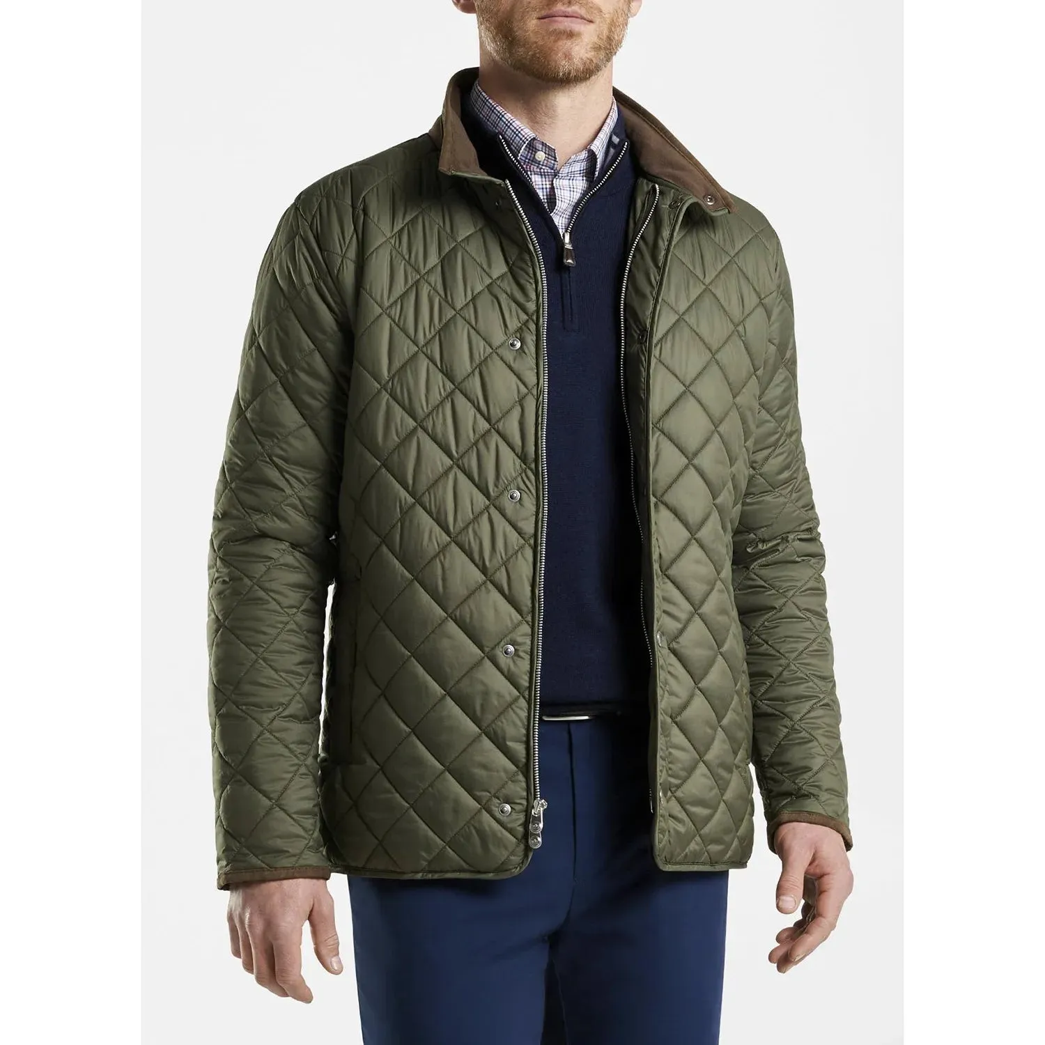 Peter Millar Suffolk Quilted Travel Coat (4 Colors)