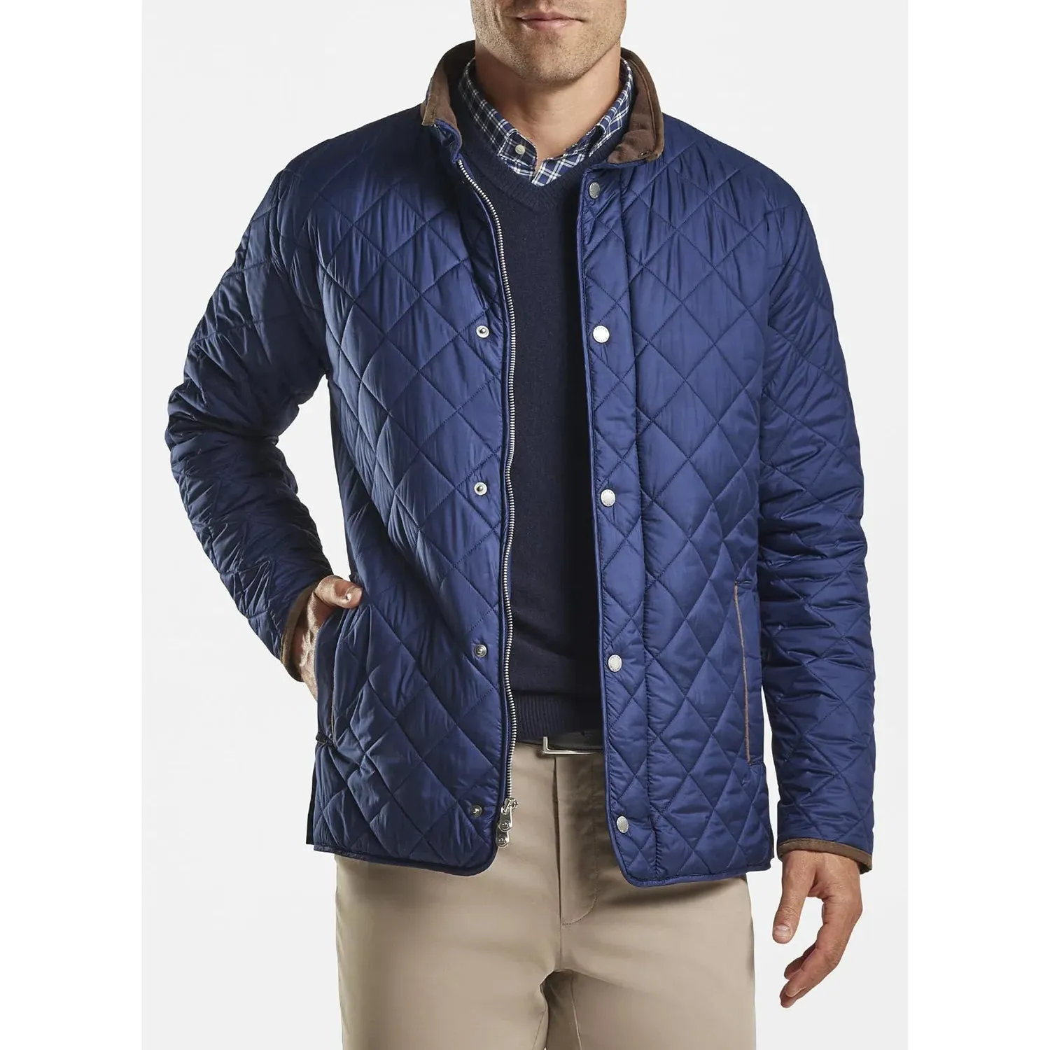 Peter Millar Suffolk Quilted Travel Coat (4 Colors)