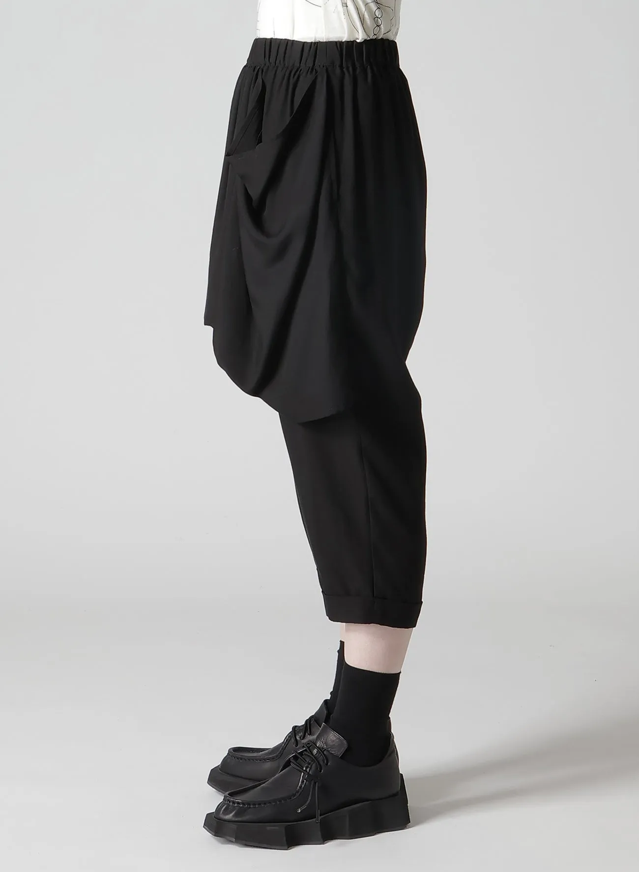 POPLIN SKIRT PANTS