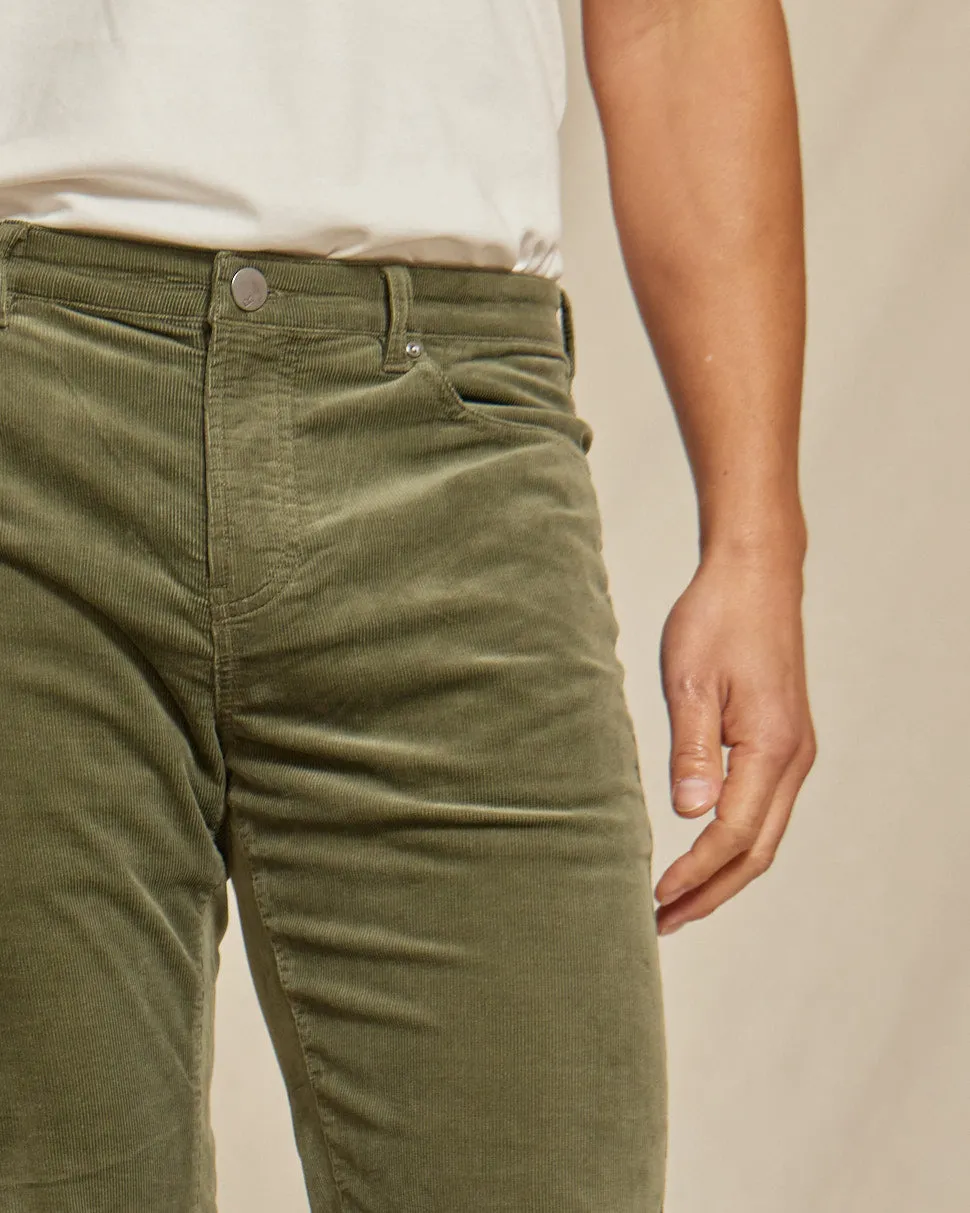 R51 Pant - Flex Cord Stretch 5-Pocket - Dusted Olive