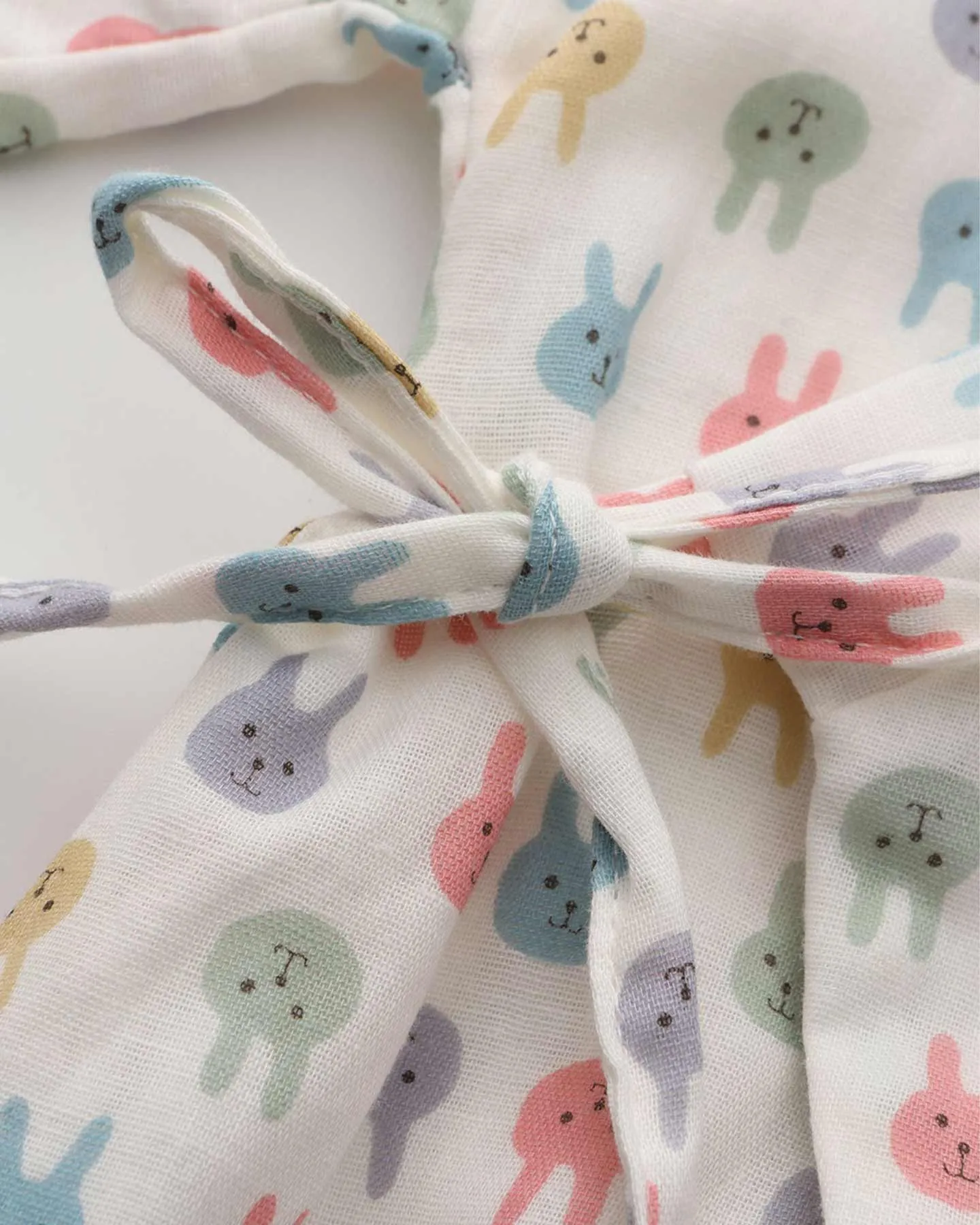 Rainbow Bunny Baby Kimono