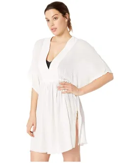 Ralph Lauren Crinkle Rayon Cover Up Tunic Dress