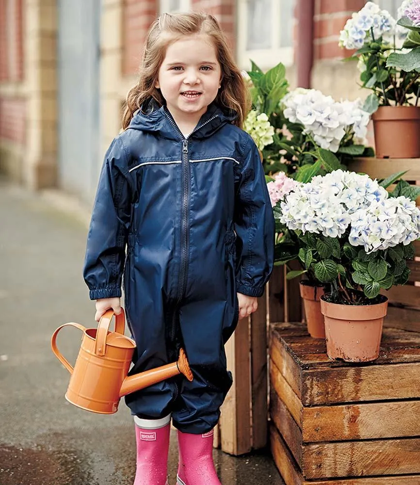 Regatta Kids Rain All in One Waterproof Suit