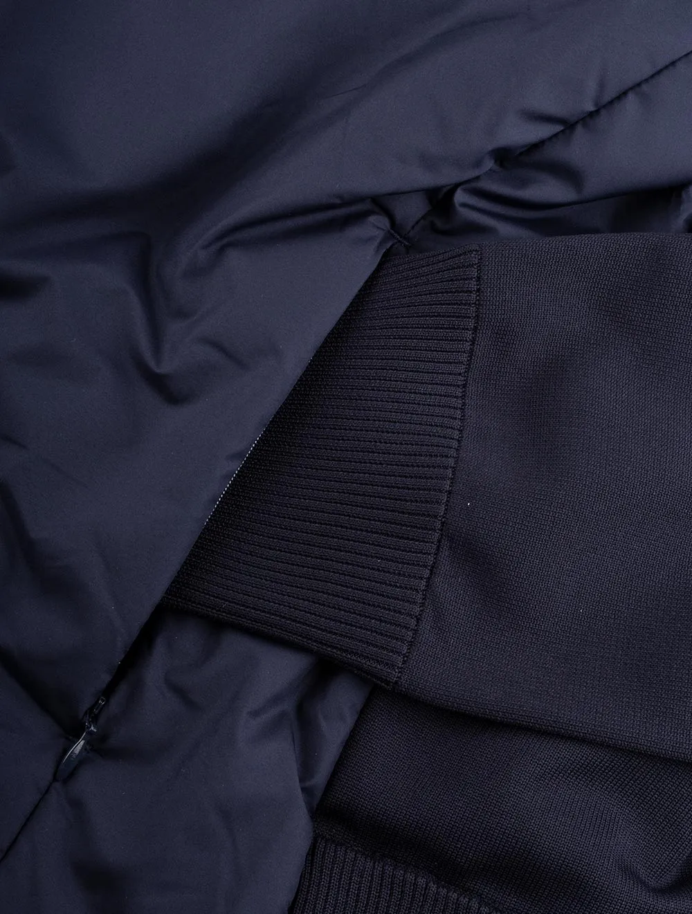 Remi Hooded Hybrid Navy