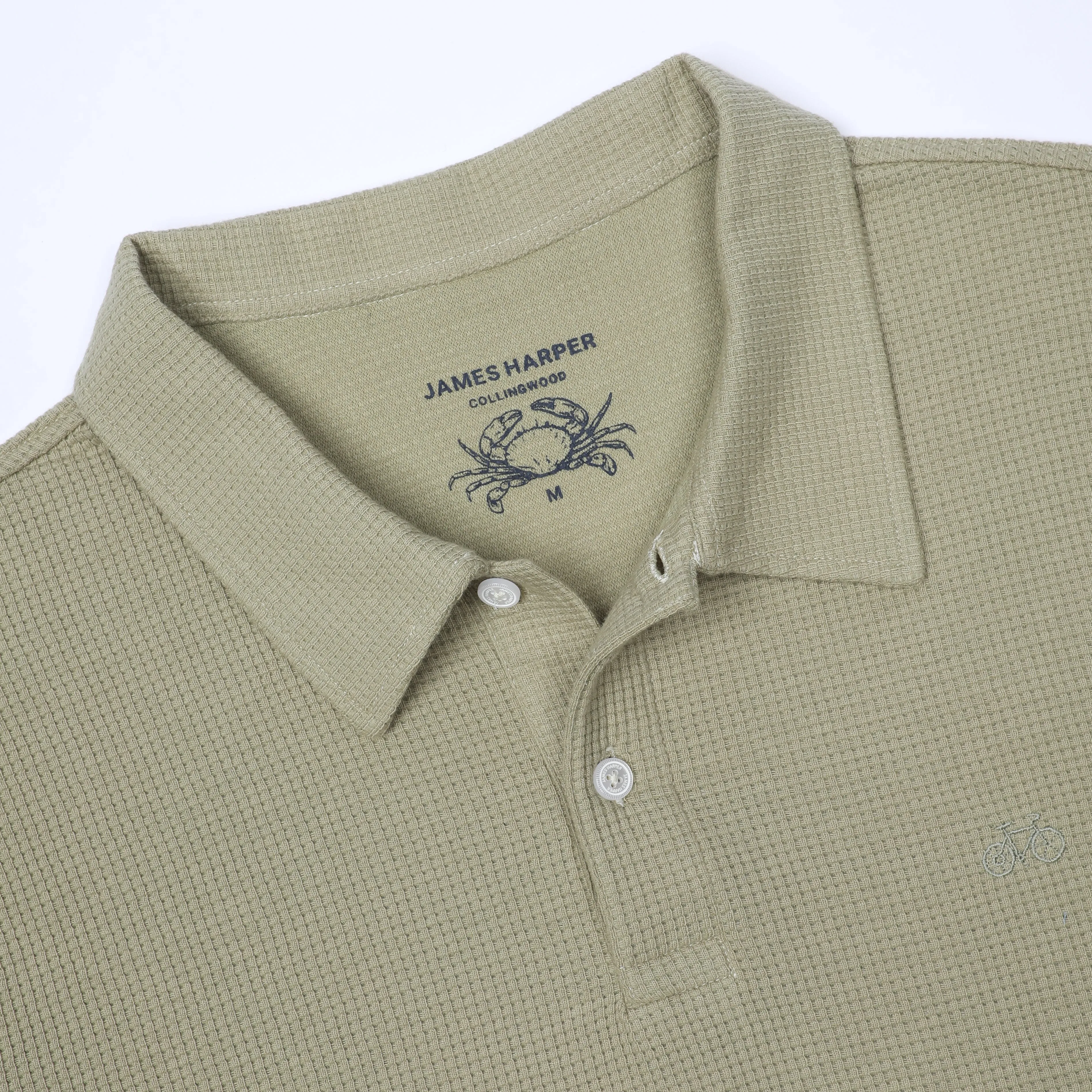 Sage Textured Polo