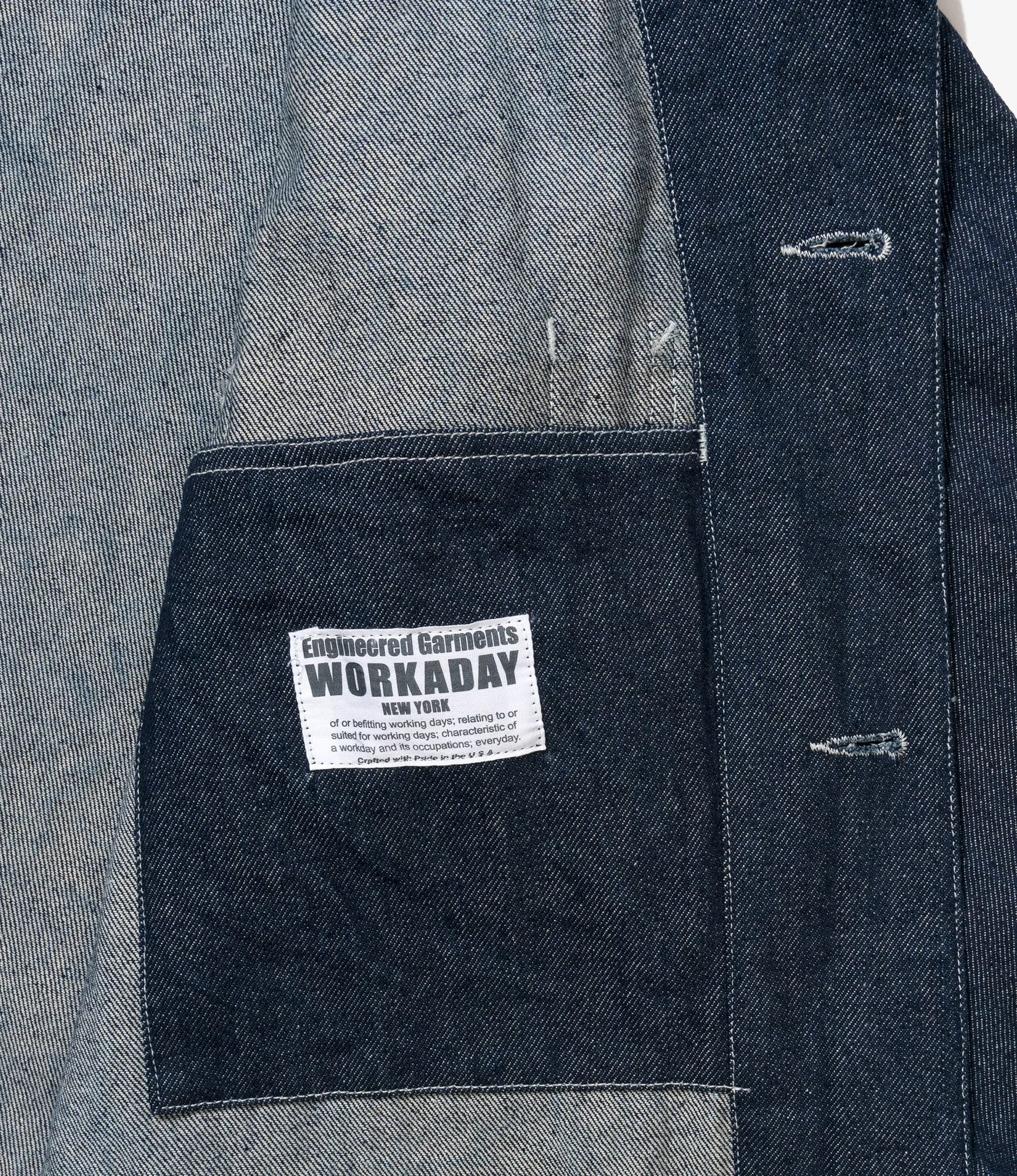 Shop Coat - Indigo 12oz Denim