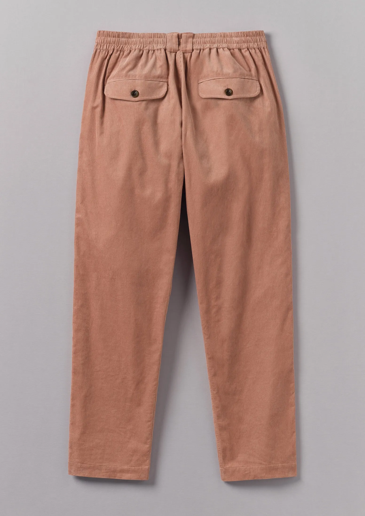 Soft Organic Cord Drawstring Pants | Rose Quartz