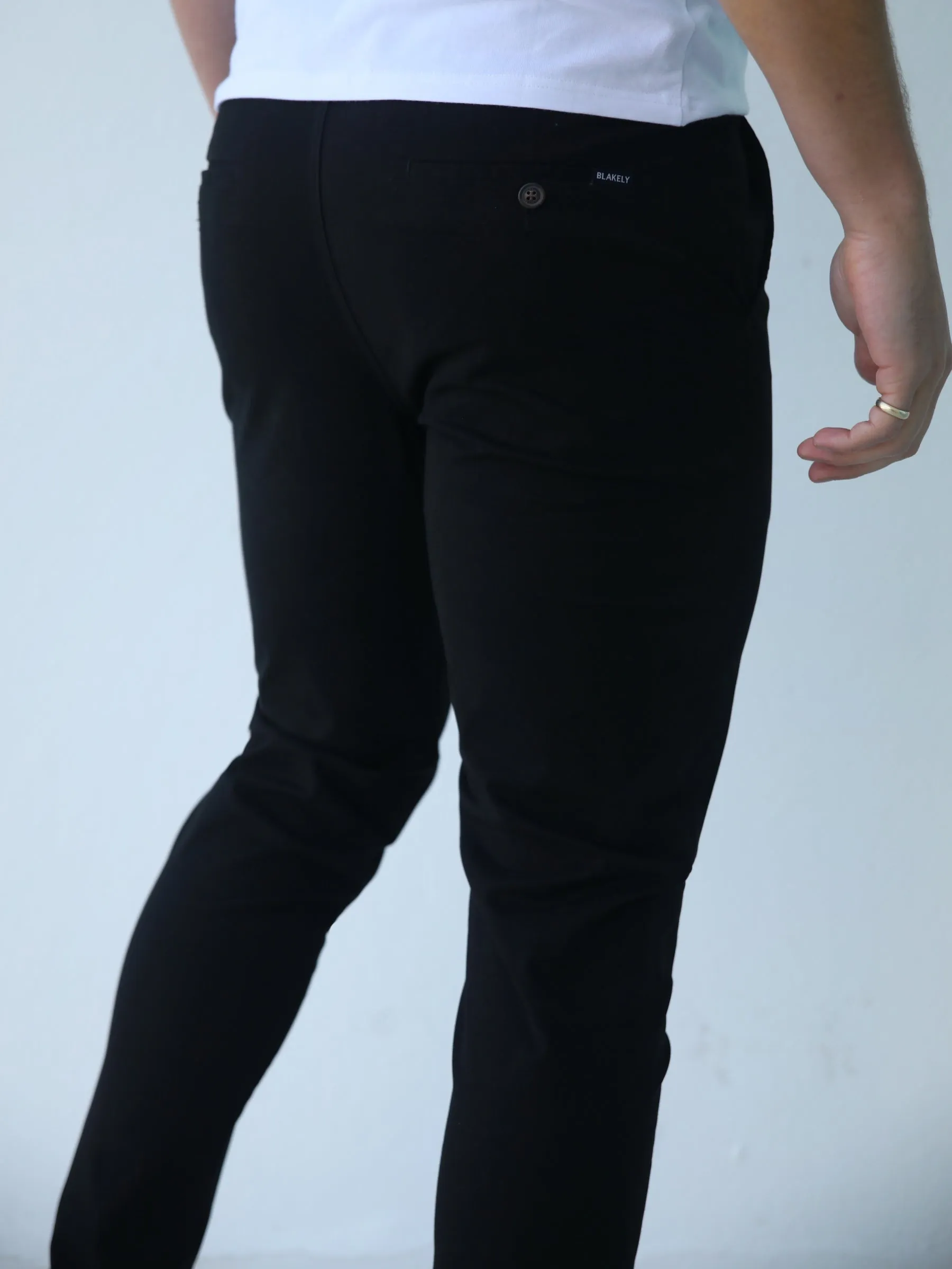 Stretch Chino - Black