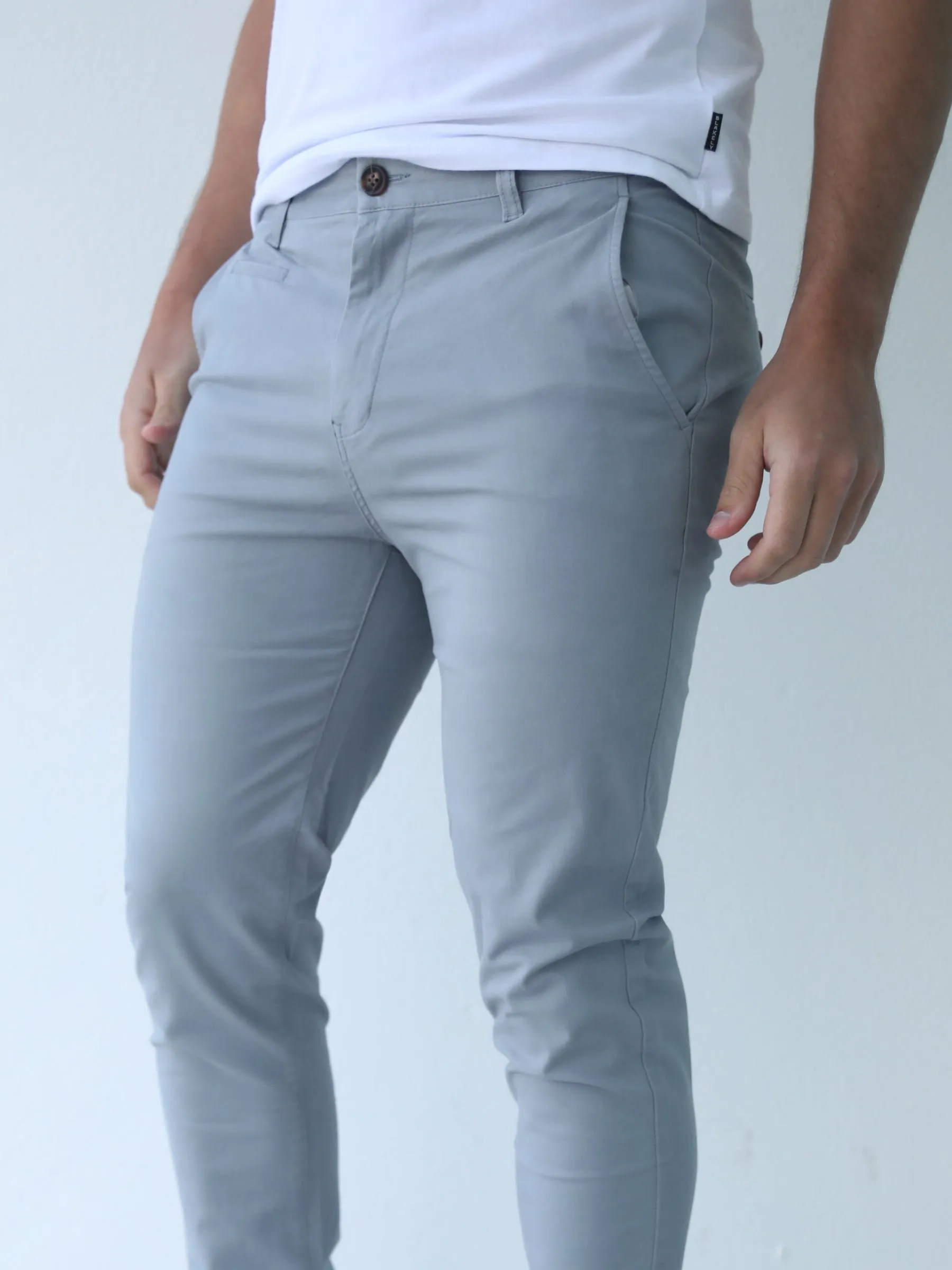 Stretch Chino - Grey