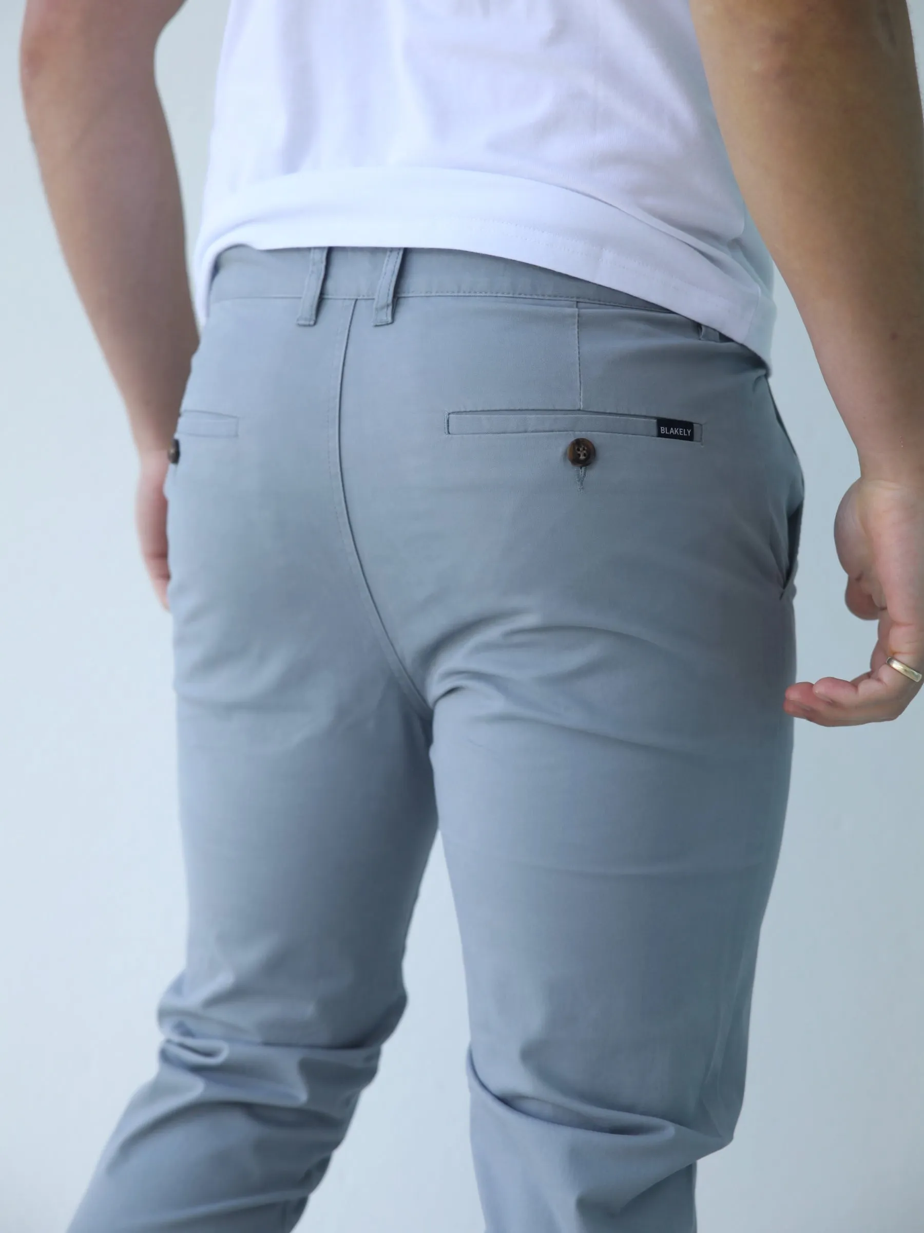 Stretch Chino - Grey