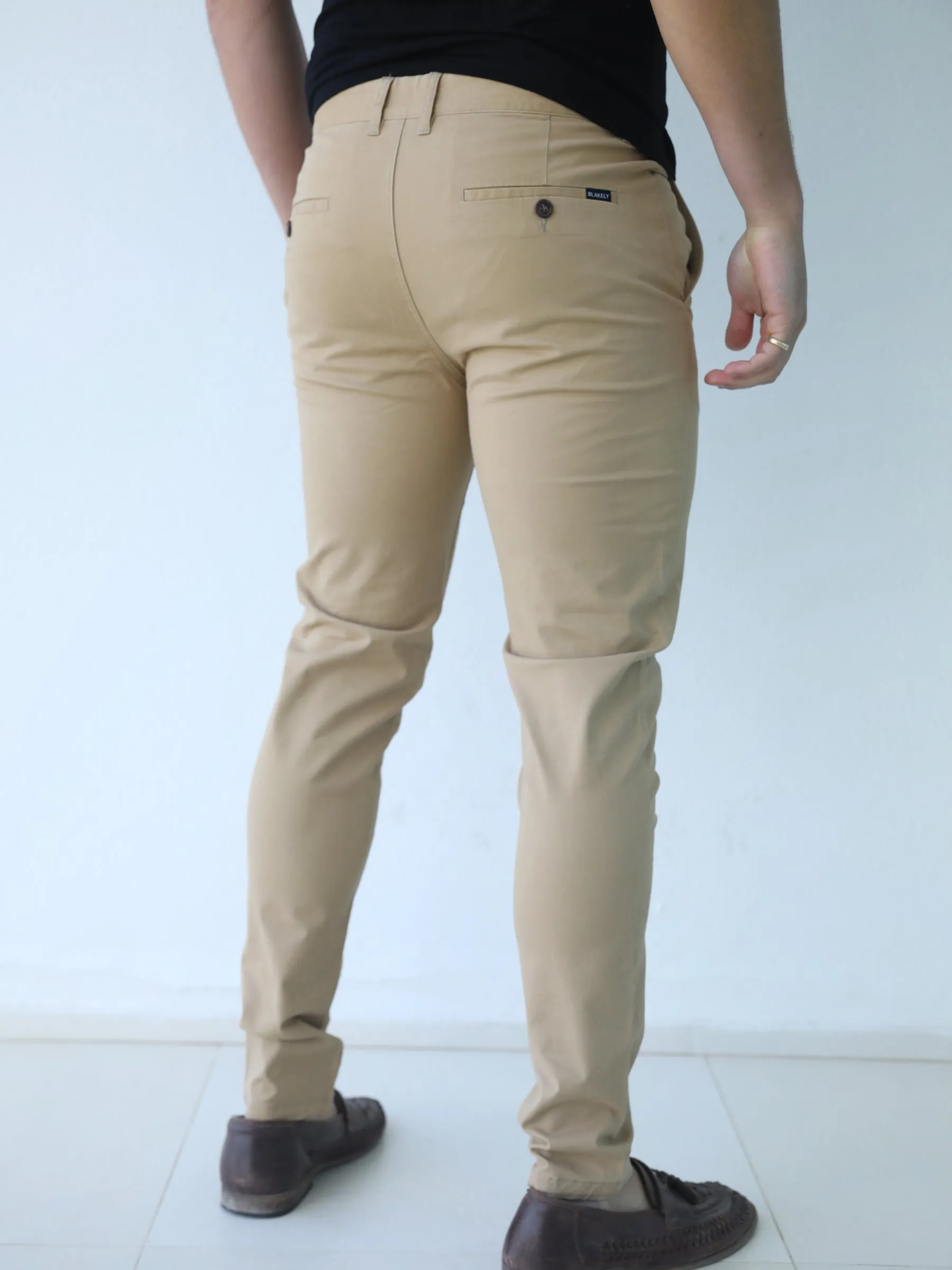 Stretch Chino - Light Brown