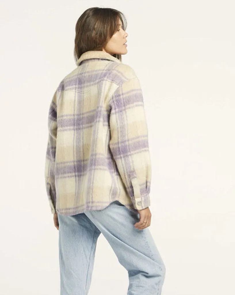 Strokes Plaid Coat