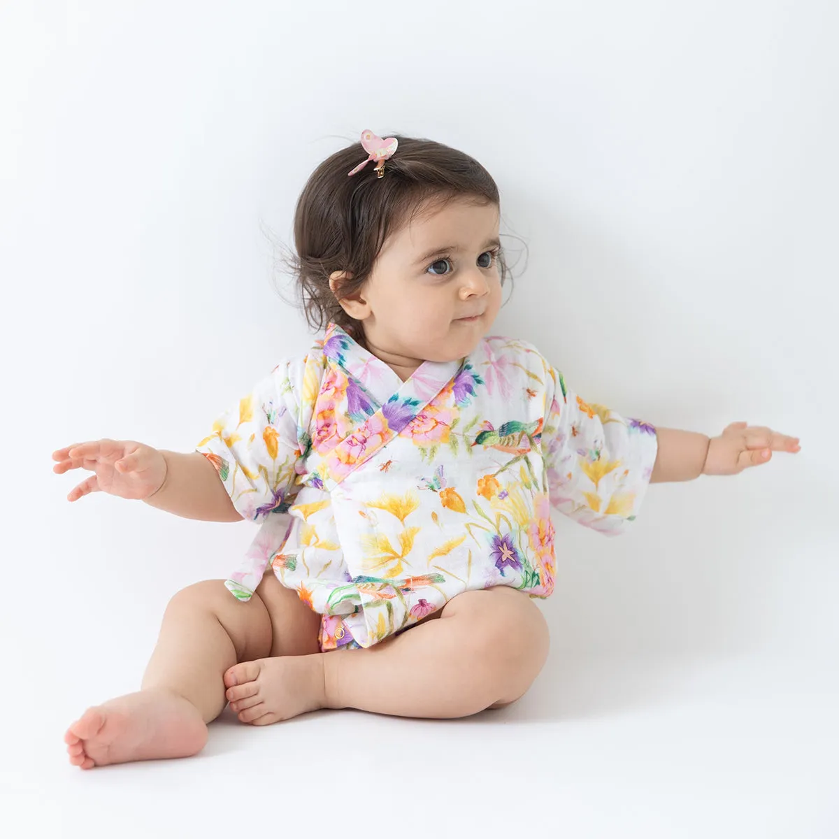 Sunshine Explorer Kimono Onesie