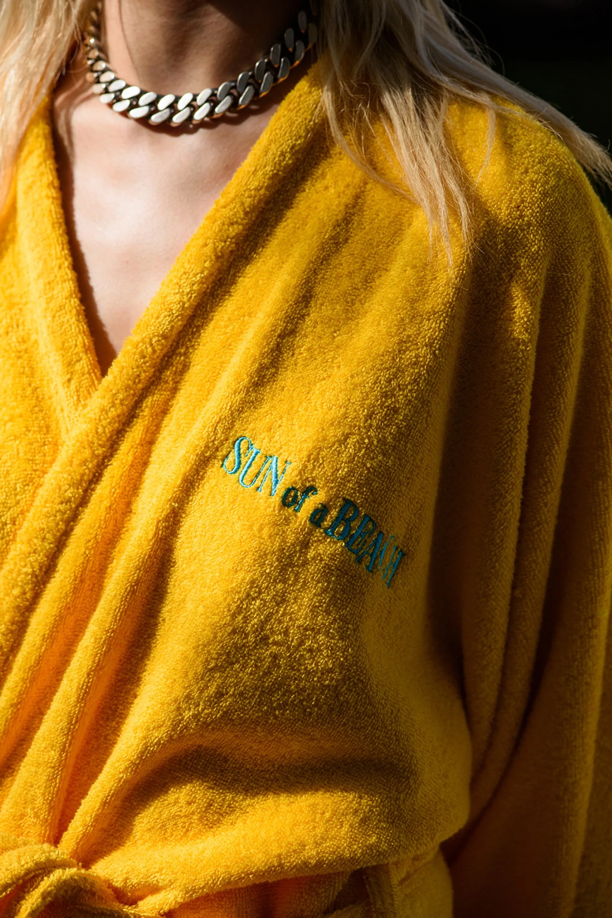 Super Yellow | Kimono Bathrobe