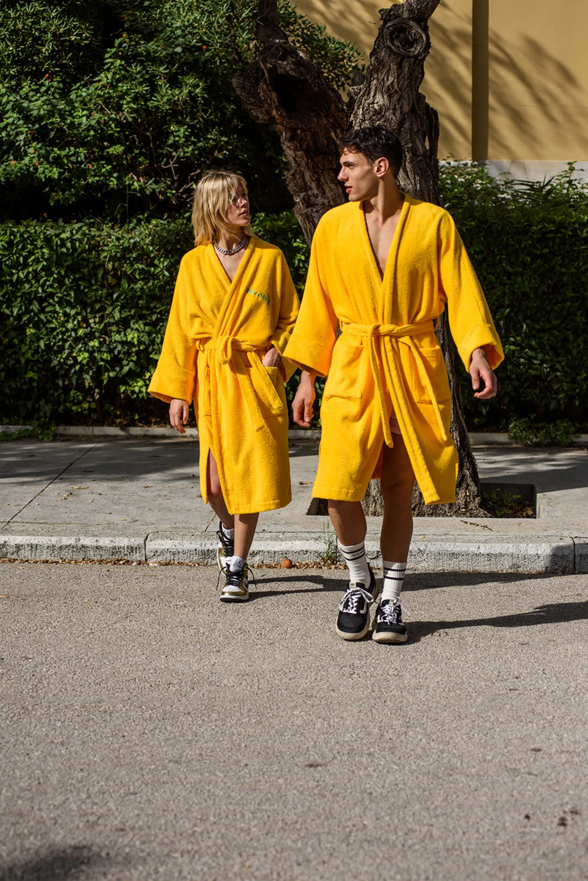 Super Yellow | Kimono Bathrobe