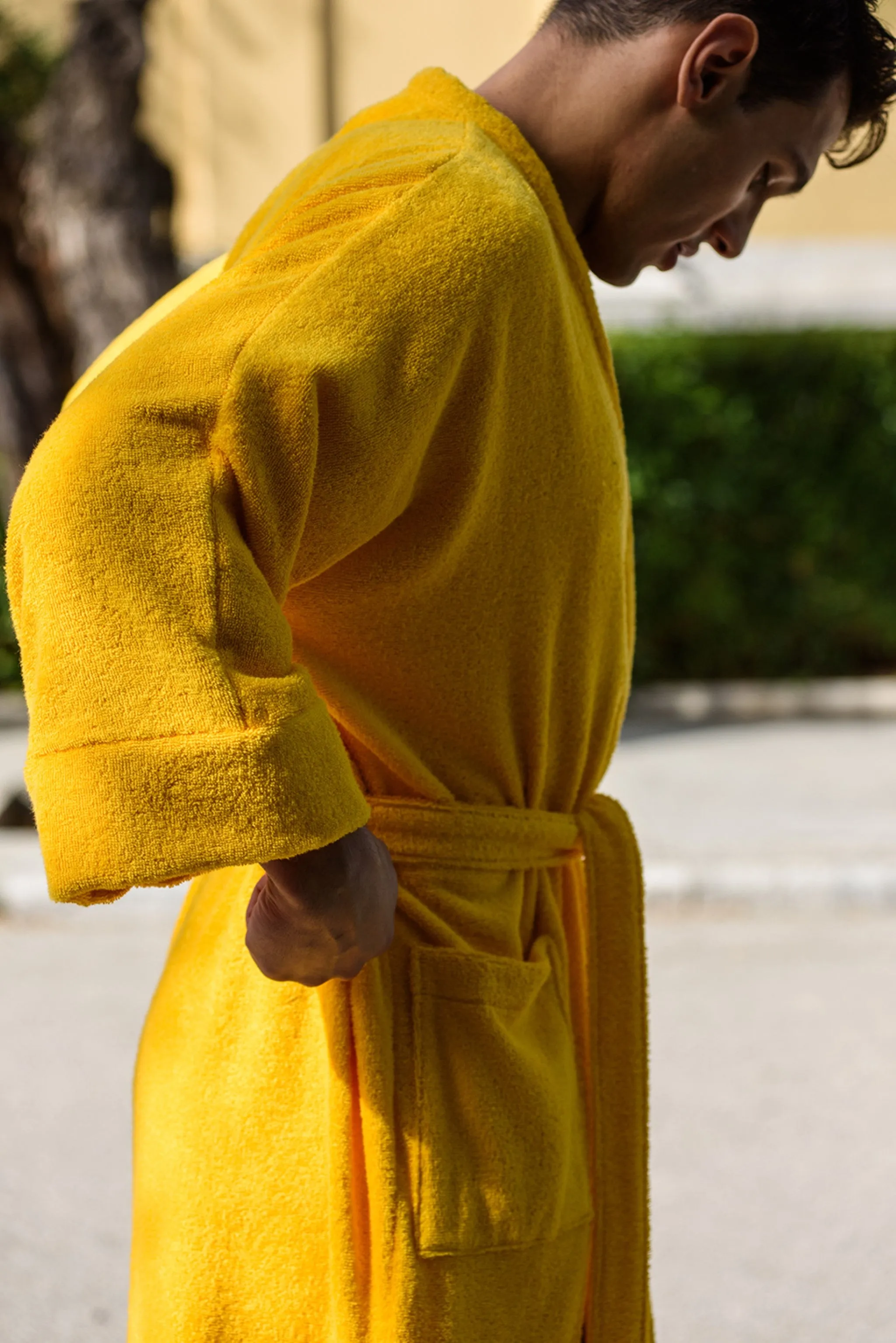 Super Yellow | Kimono Bathrobe