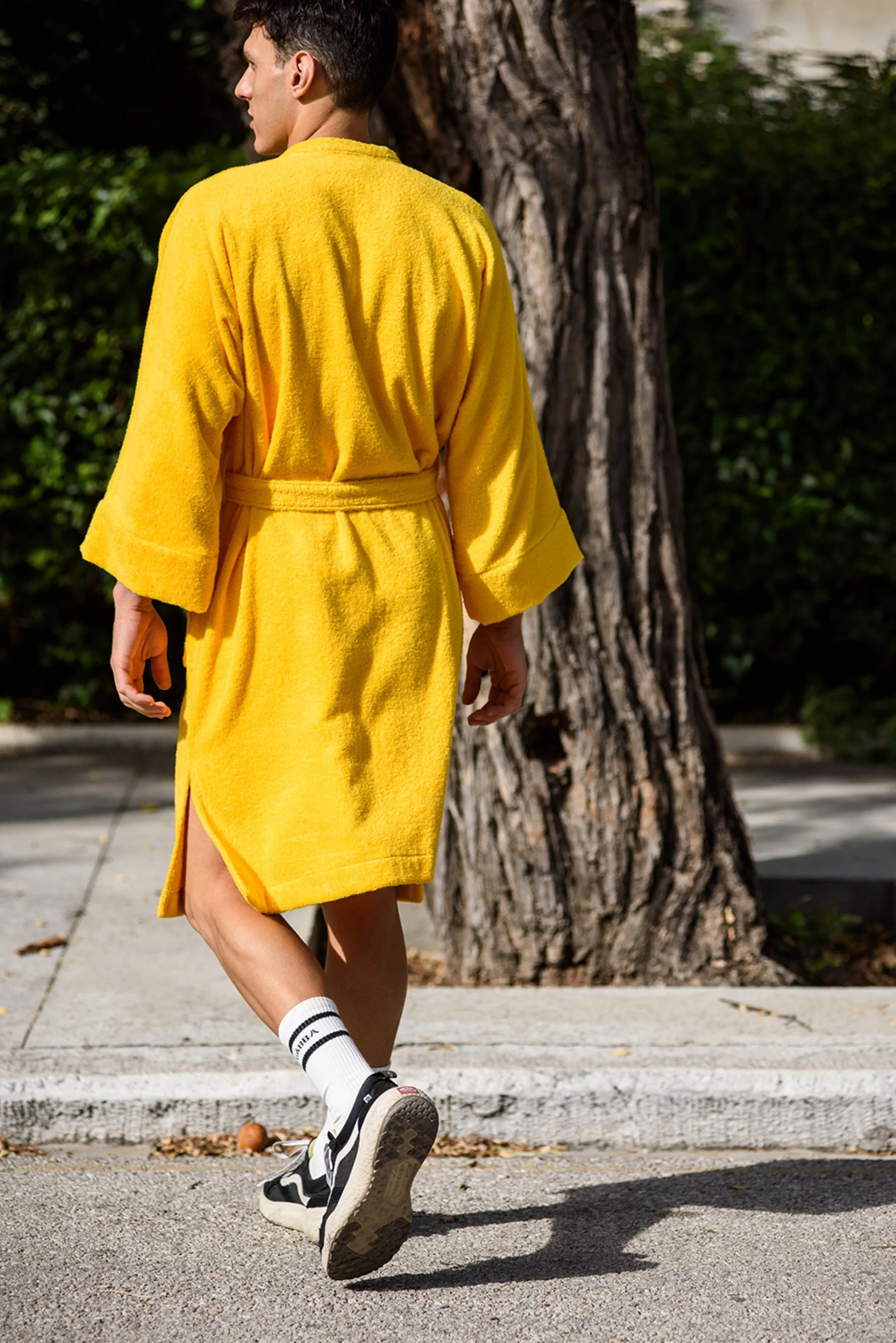 Super Yellow | Kimono Bathrobe