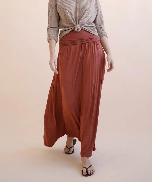 TEEK - BAMBOO YOGA MAXI SKIRT