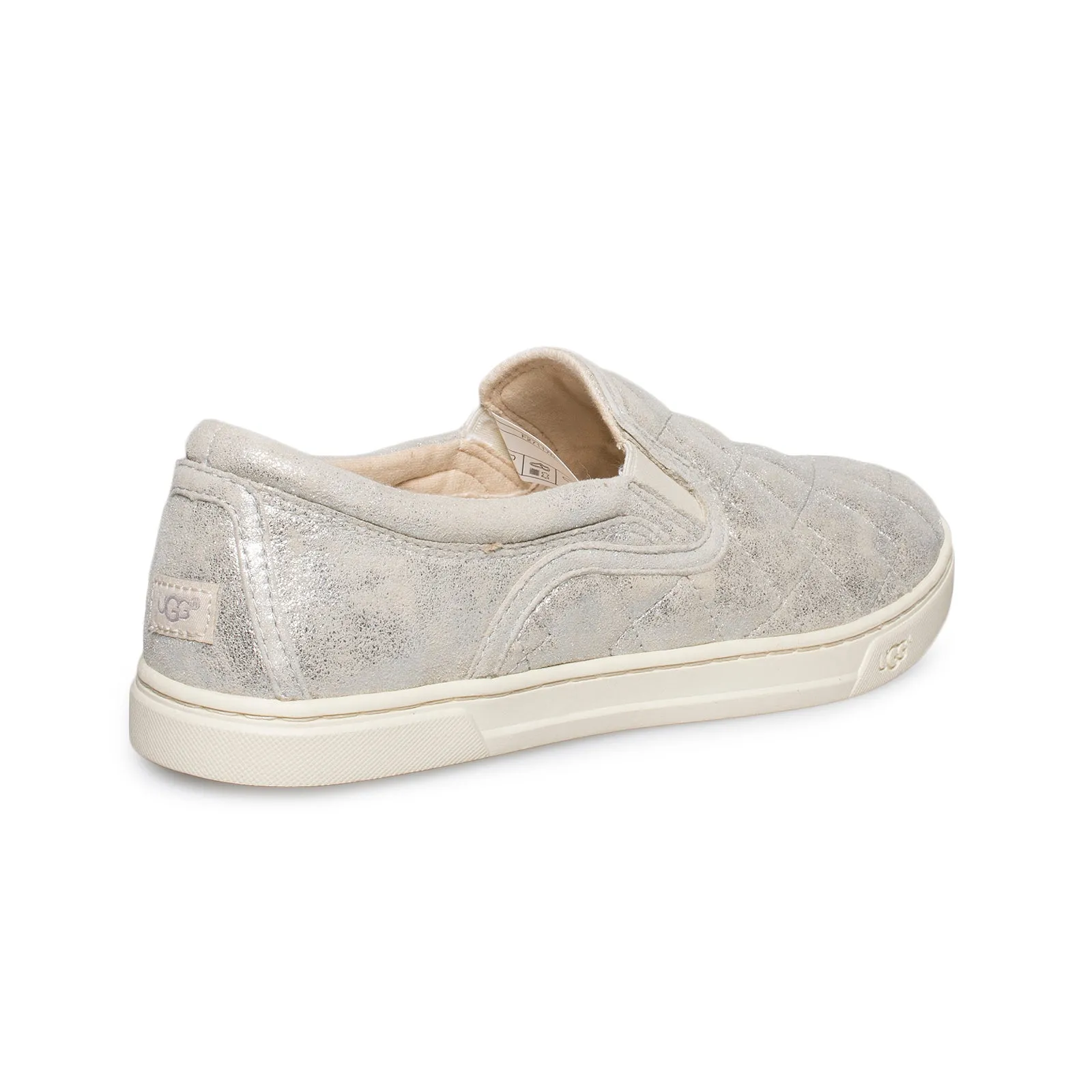 UGG Fierce Deco Quilt Stardust Silver Shoes - Women's