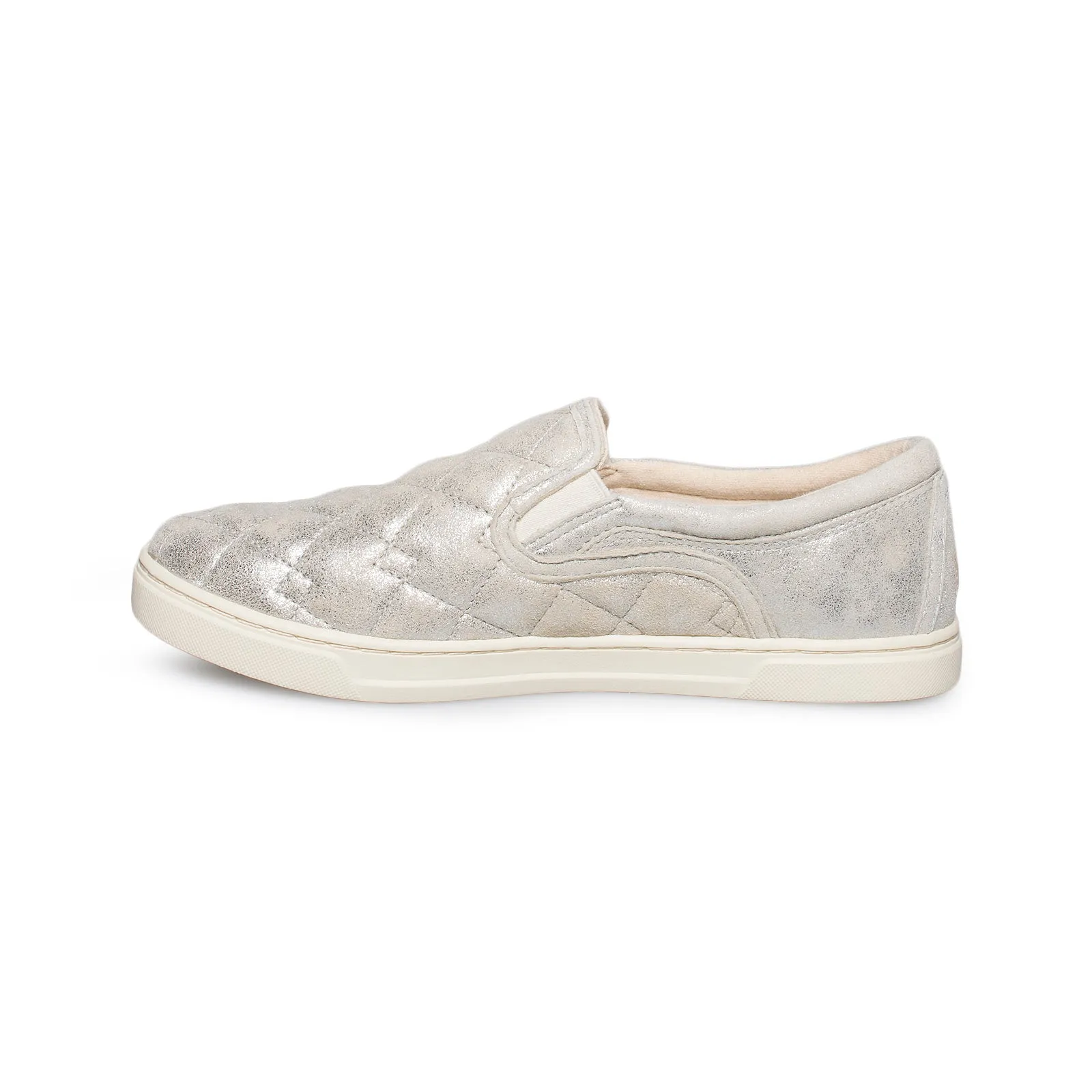 UGG Fierce Deco Quilt Stardust Silver Shoes - Women's