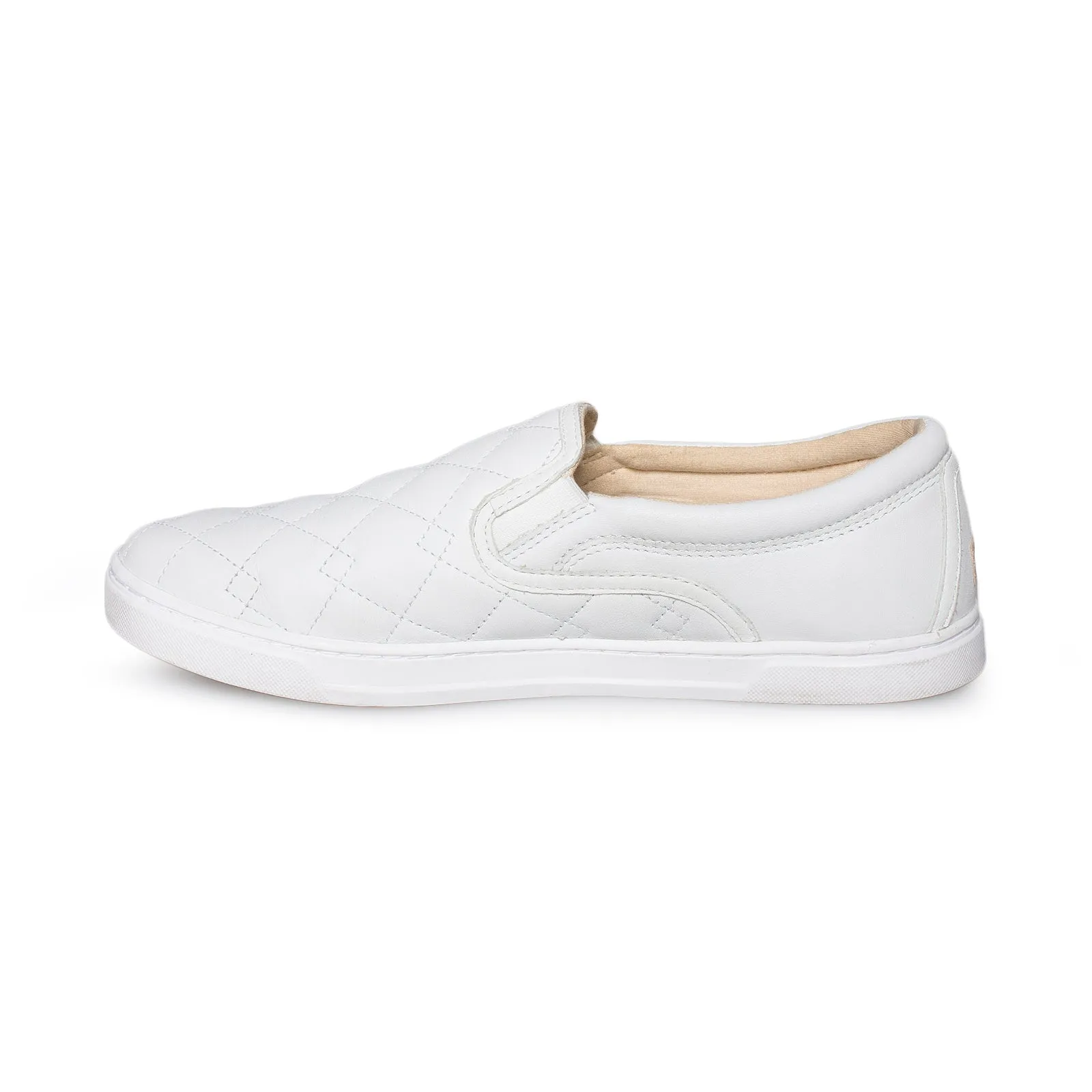 UGG Fierce Deco Quilt White Shoes