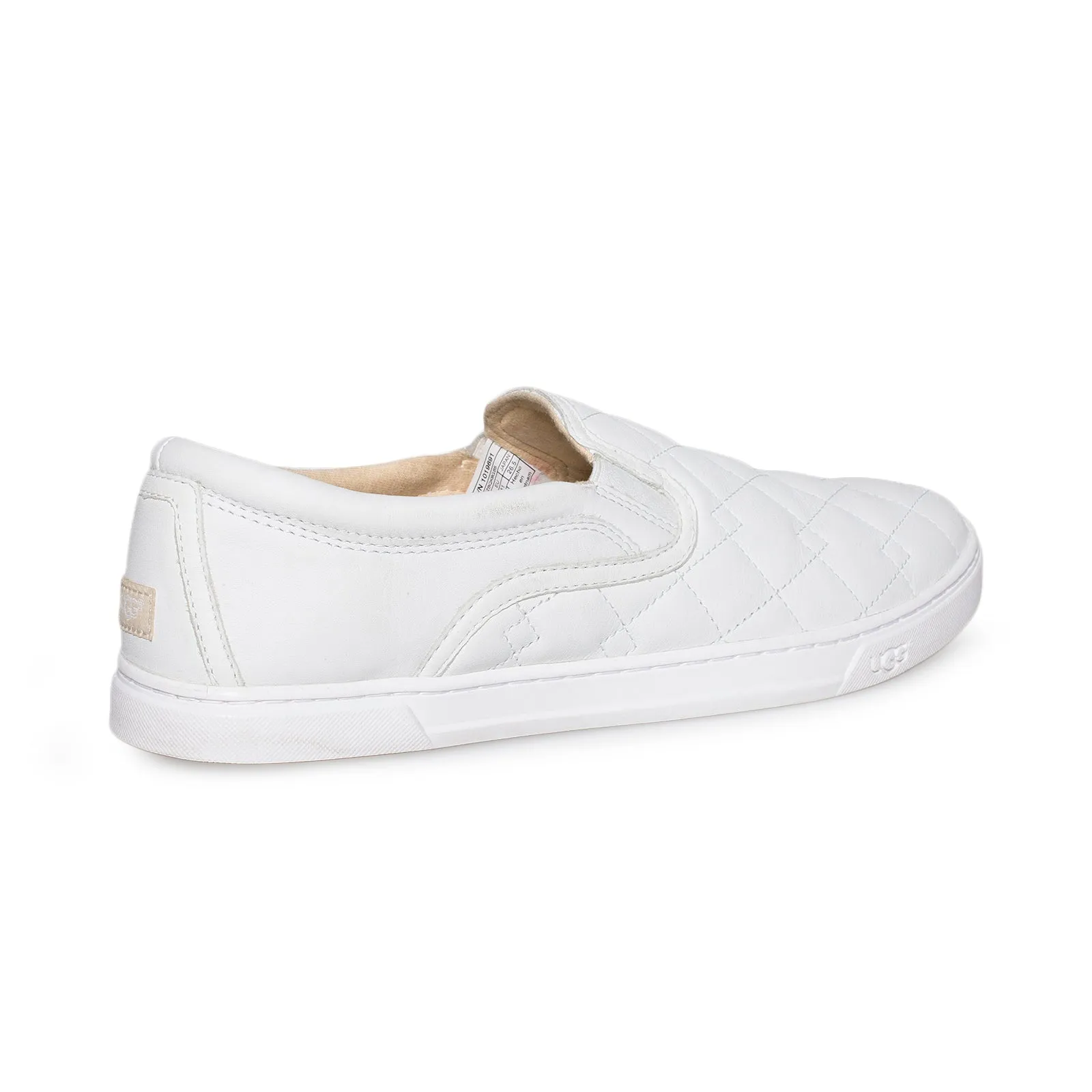 UGG Fierce Deco Quilt White Shoes